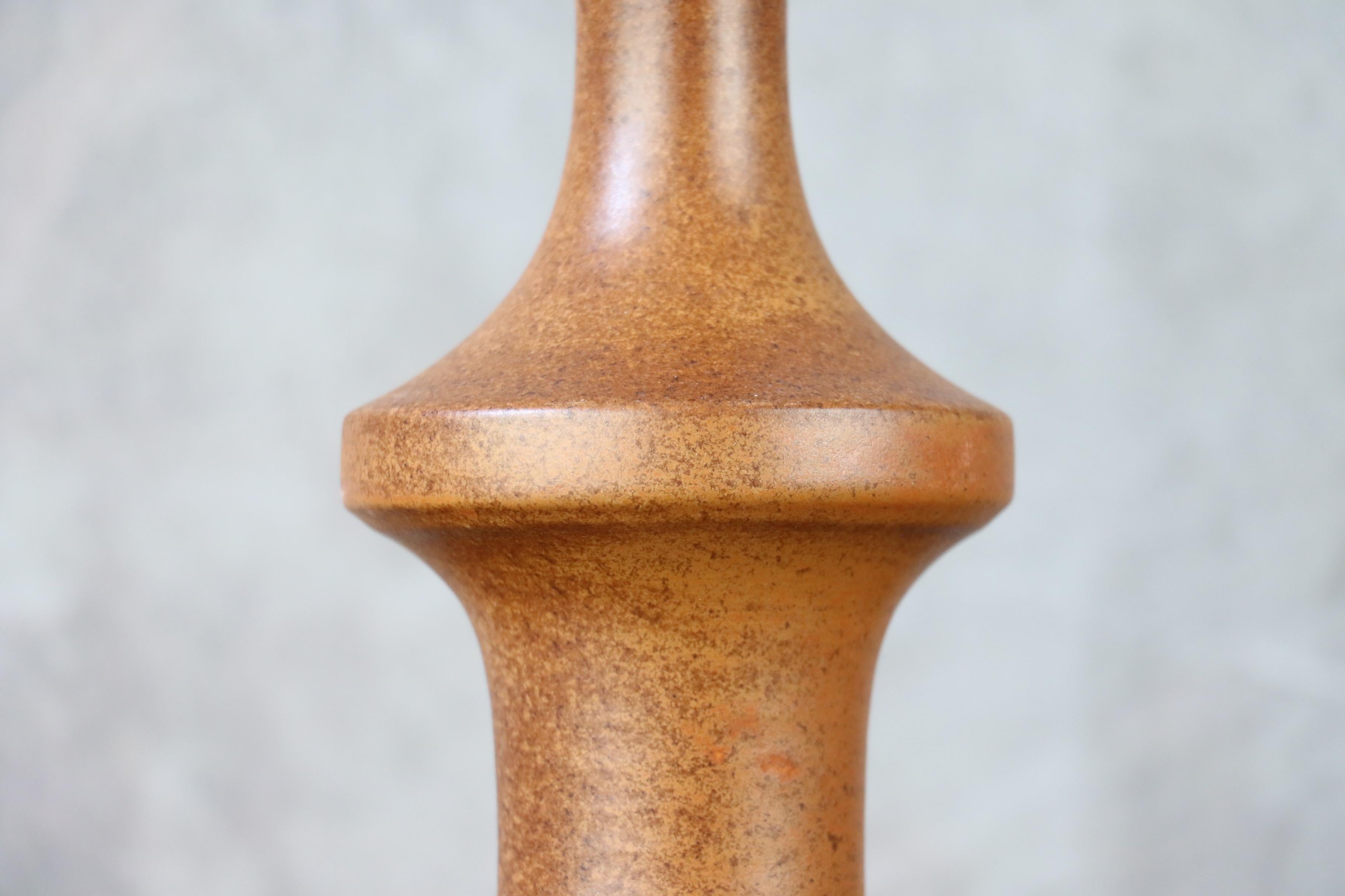 Fait main Vase en céramique de Robert Chiazzo, époque Jouve, Ruelland en vente