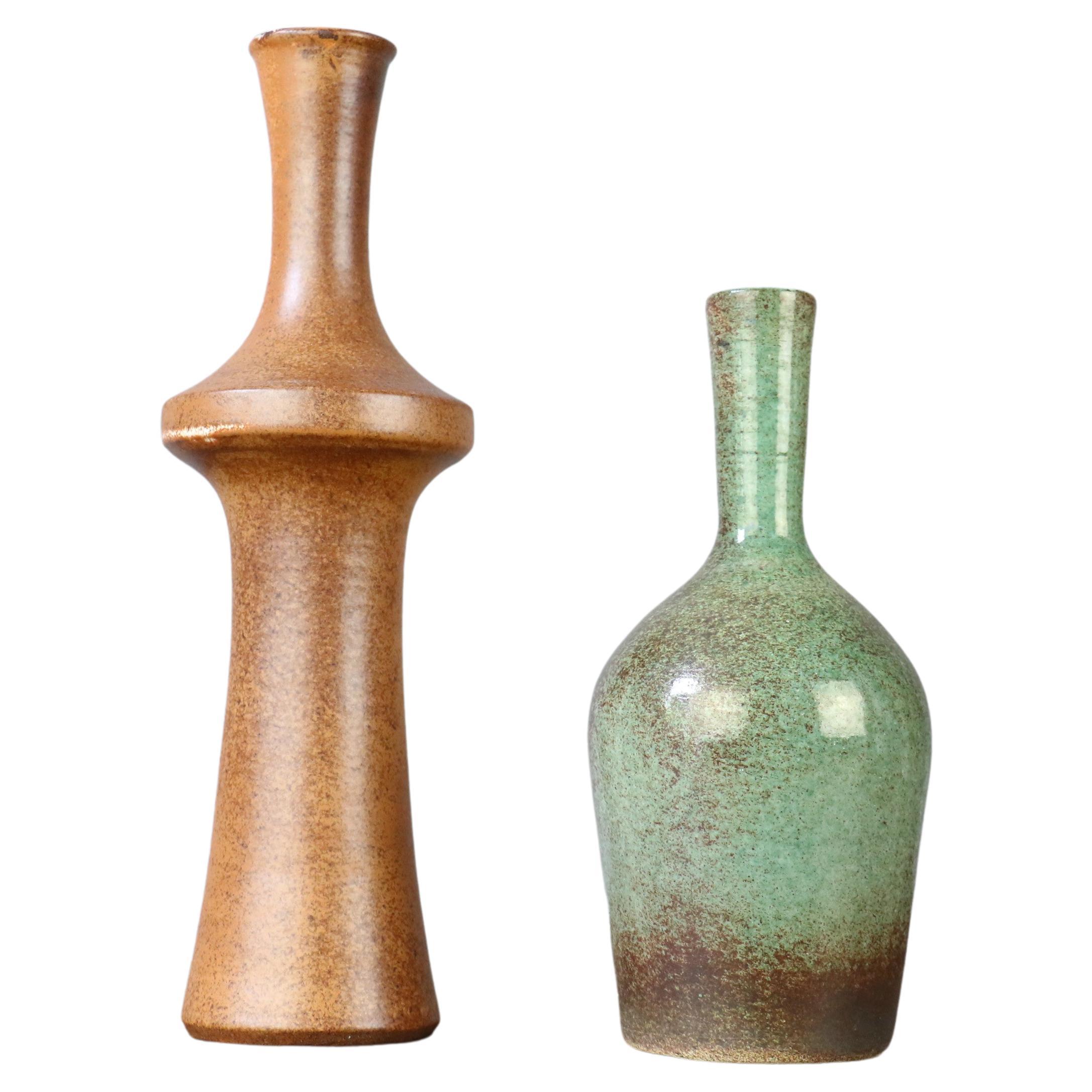 Ceramic vase by Robert Chiazzo, era Jouve, Ruelland For Sale 1