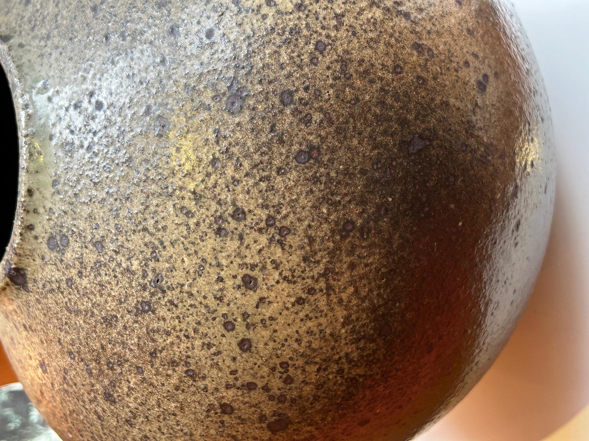 Vase en céramique de Robert Thelander, France, années 1970 Bon état - En vente à Paris, FR
