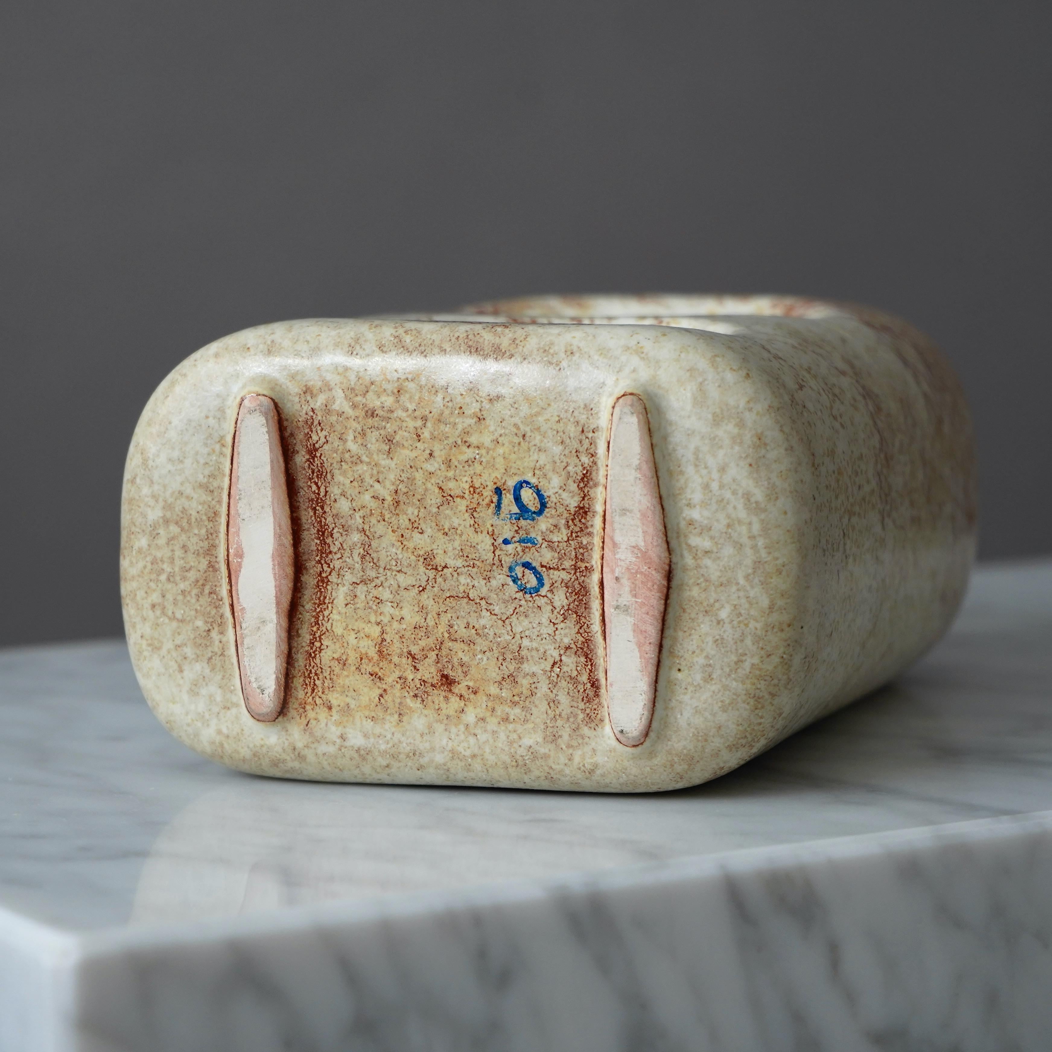 Ceramic Vase by Roberto Rigon for Bertoncello. Italy, 1970s 4