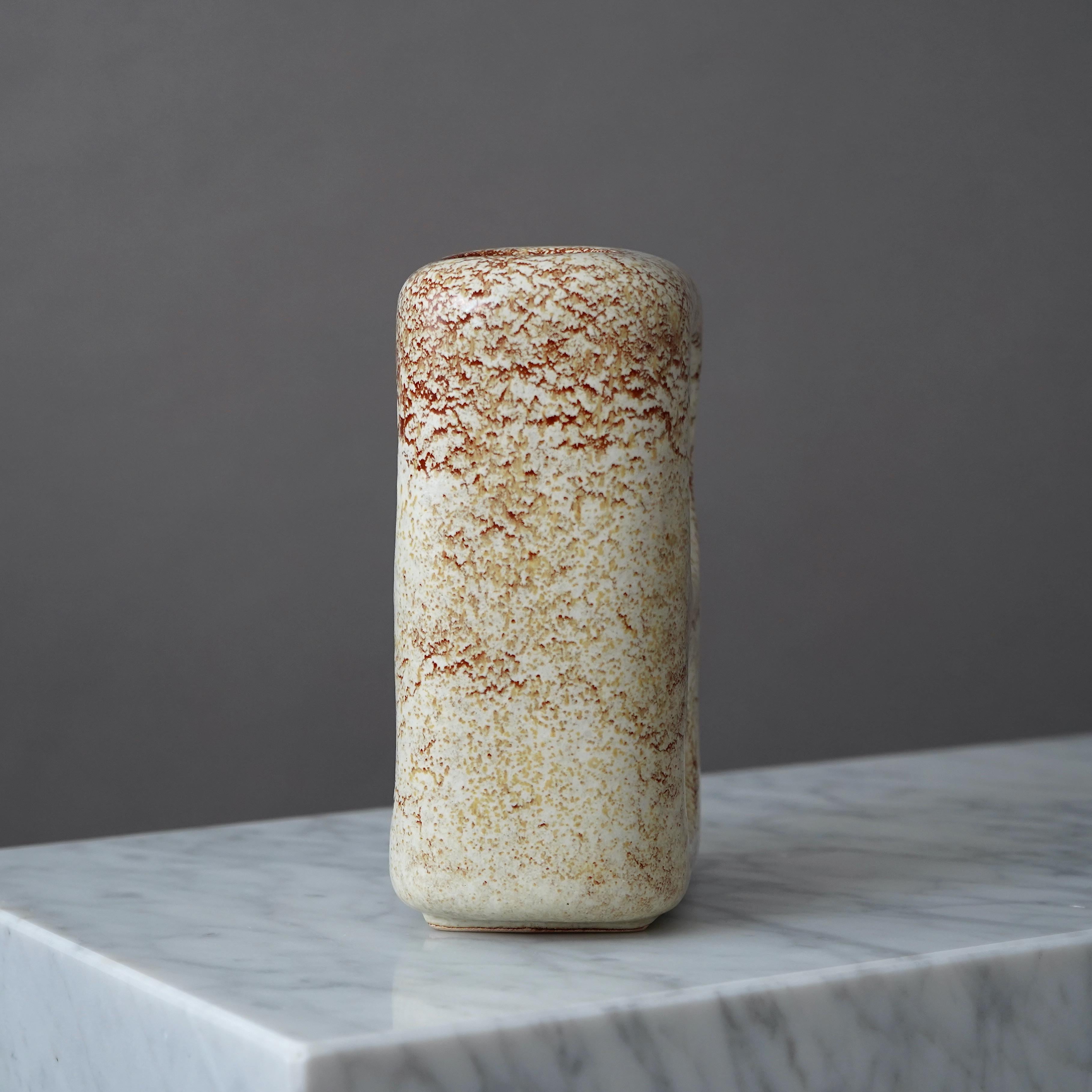 Ceramic Vase by Roberto Rigon for Bertoncello. Italy, 1970s 1