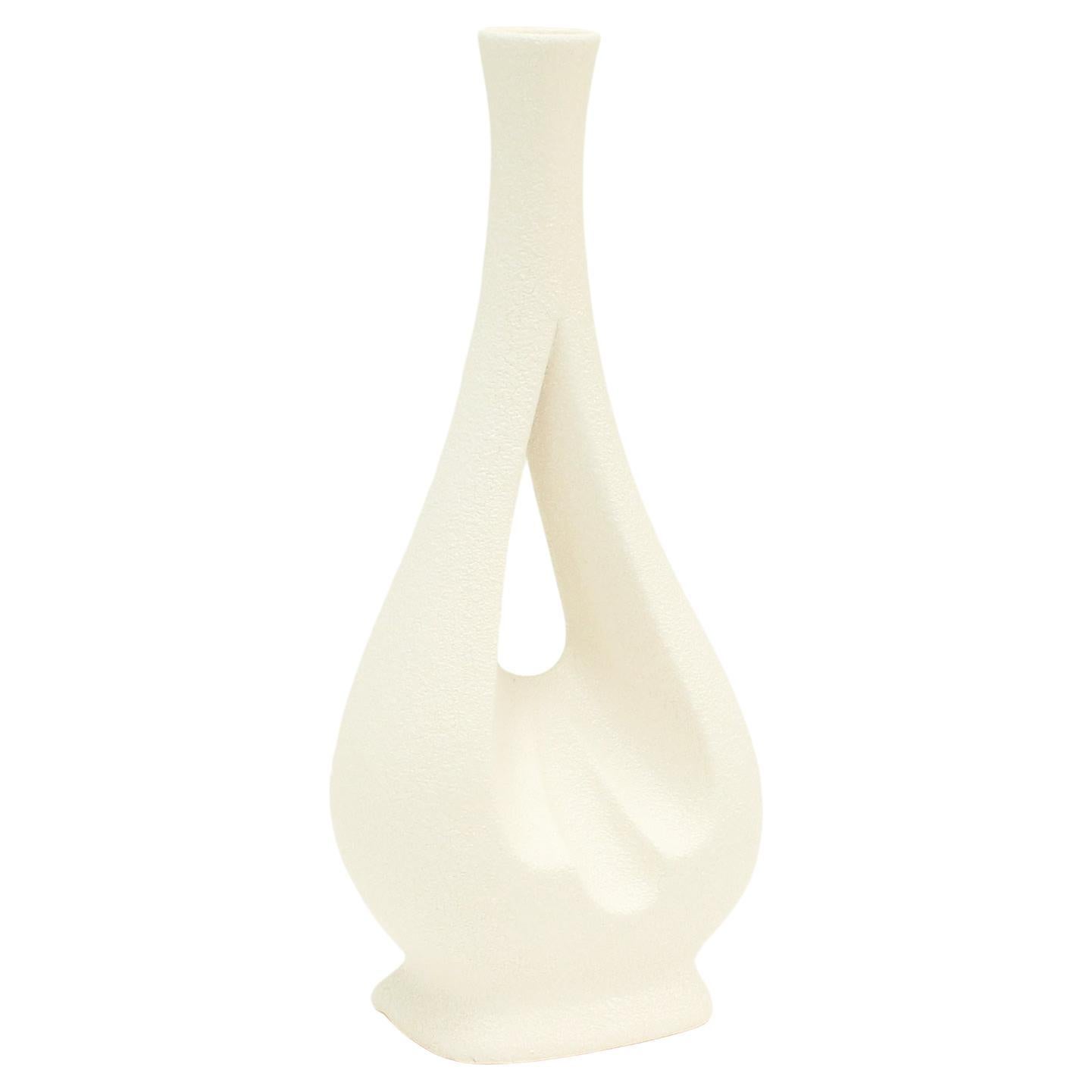 Ceramic Vase by Roberto Rigon for Bertoncello, Italy, 1970's For Sale