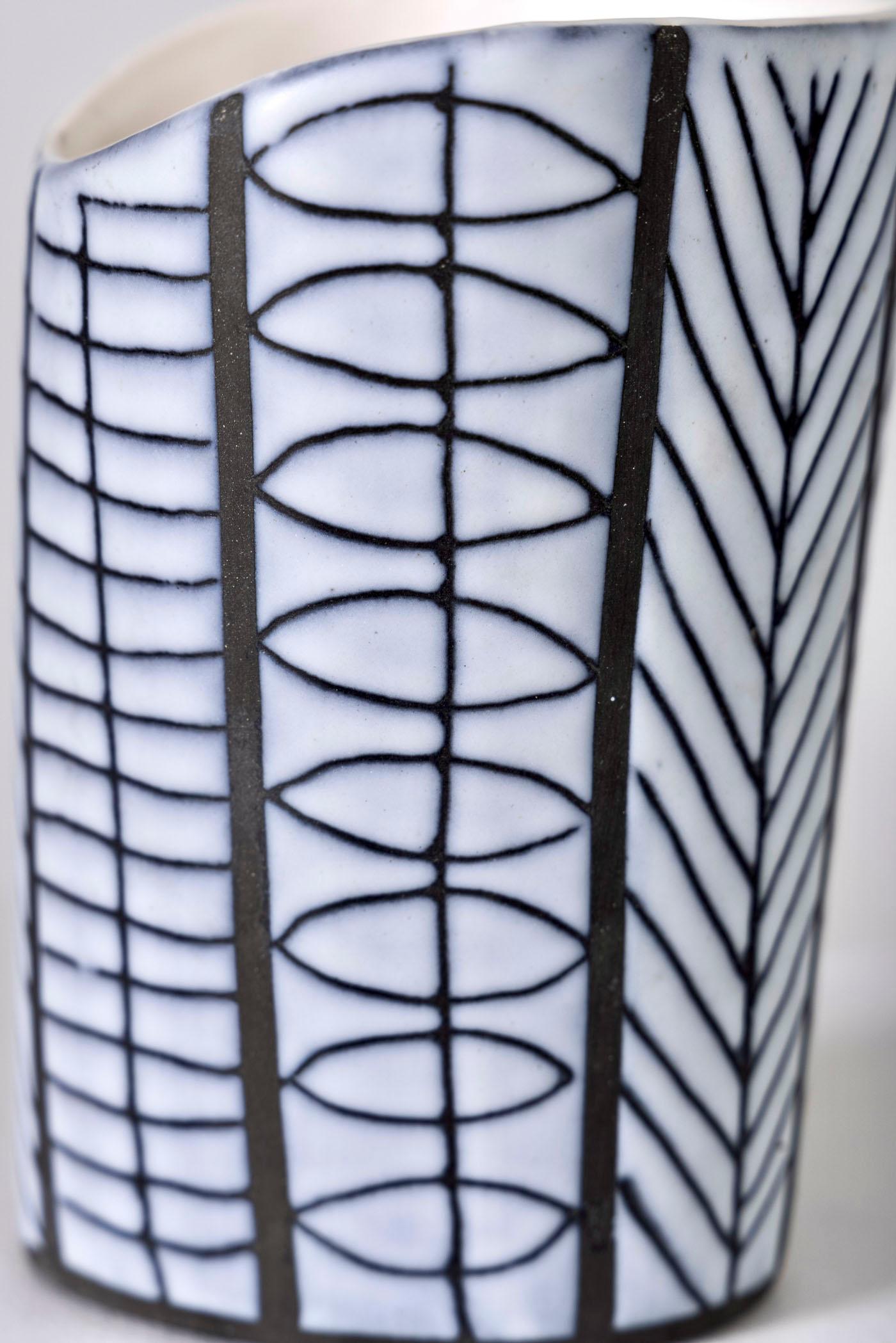 Keramikvase von Roger Capron, 1960er-Jahre im Angebot 3