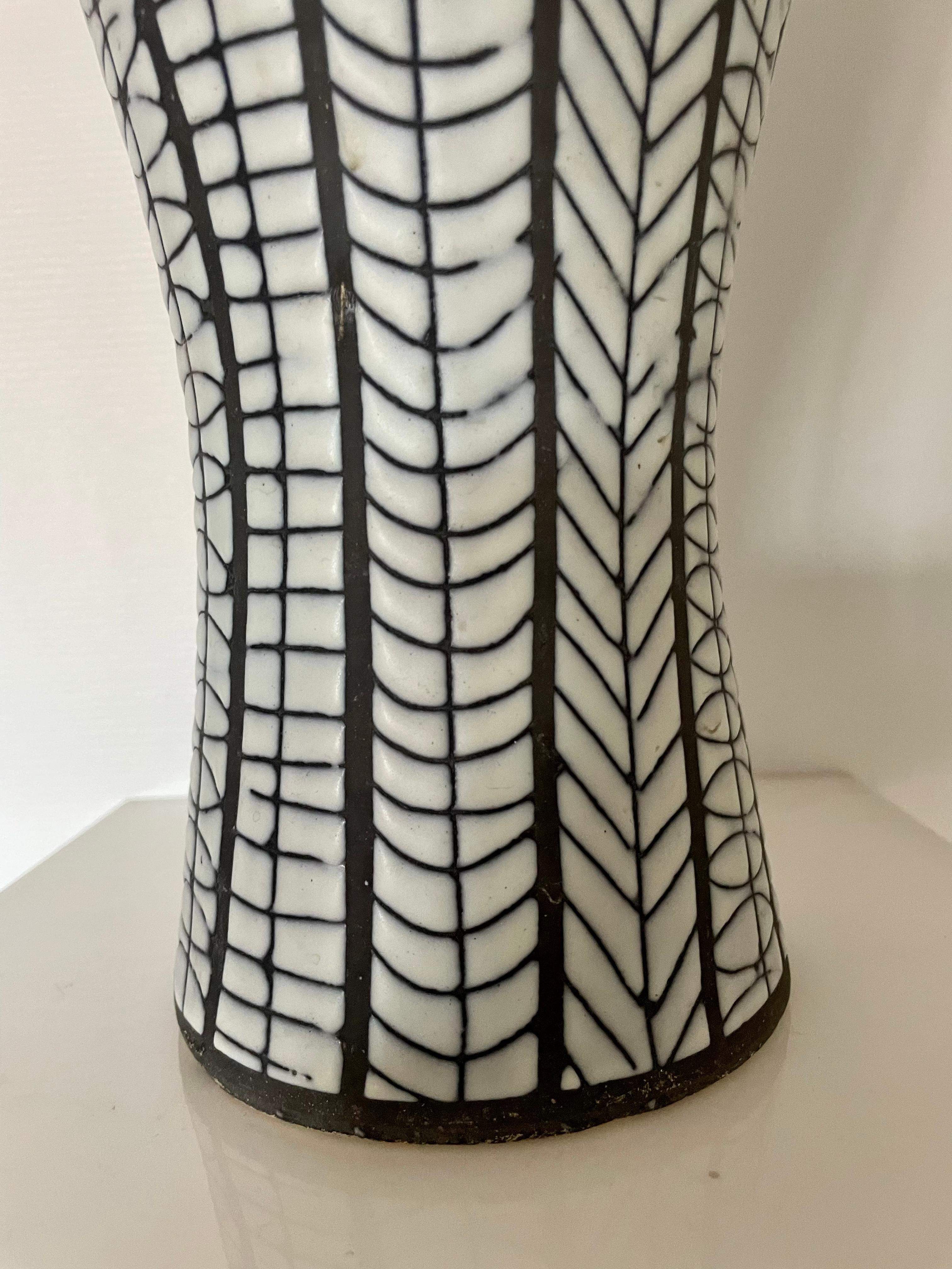 Ceramic Vase by Roger Capron For Sale 5