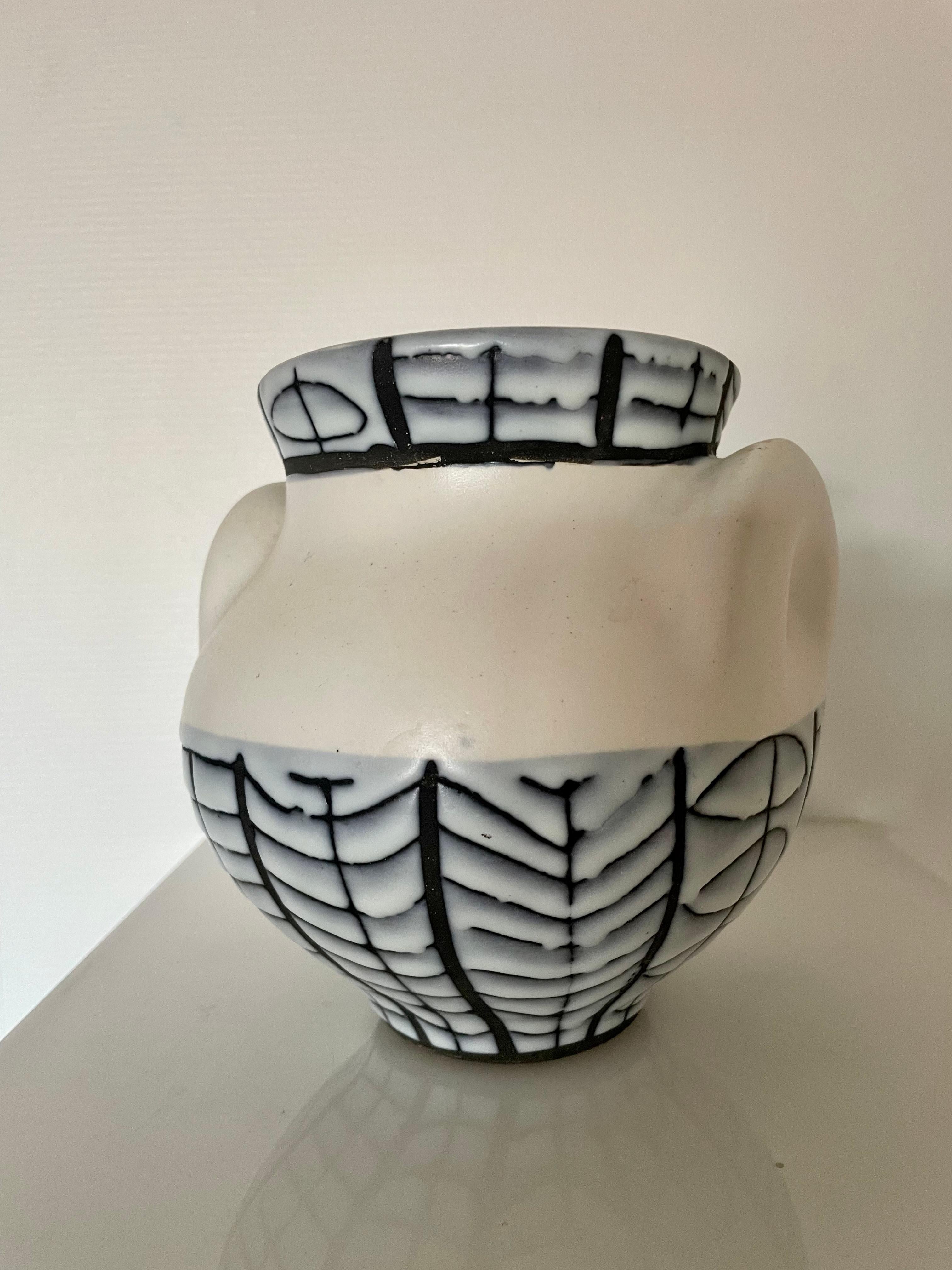 Ceramic Vase by Roger Capron For Sale 6