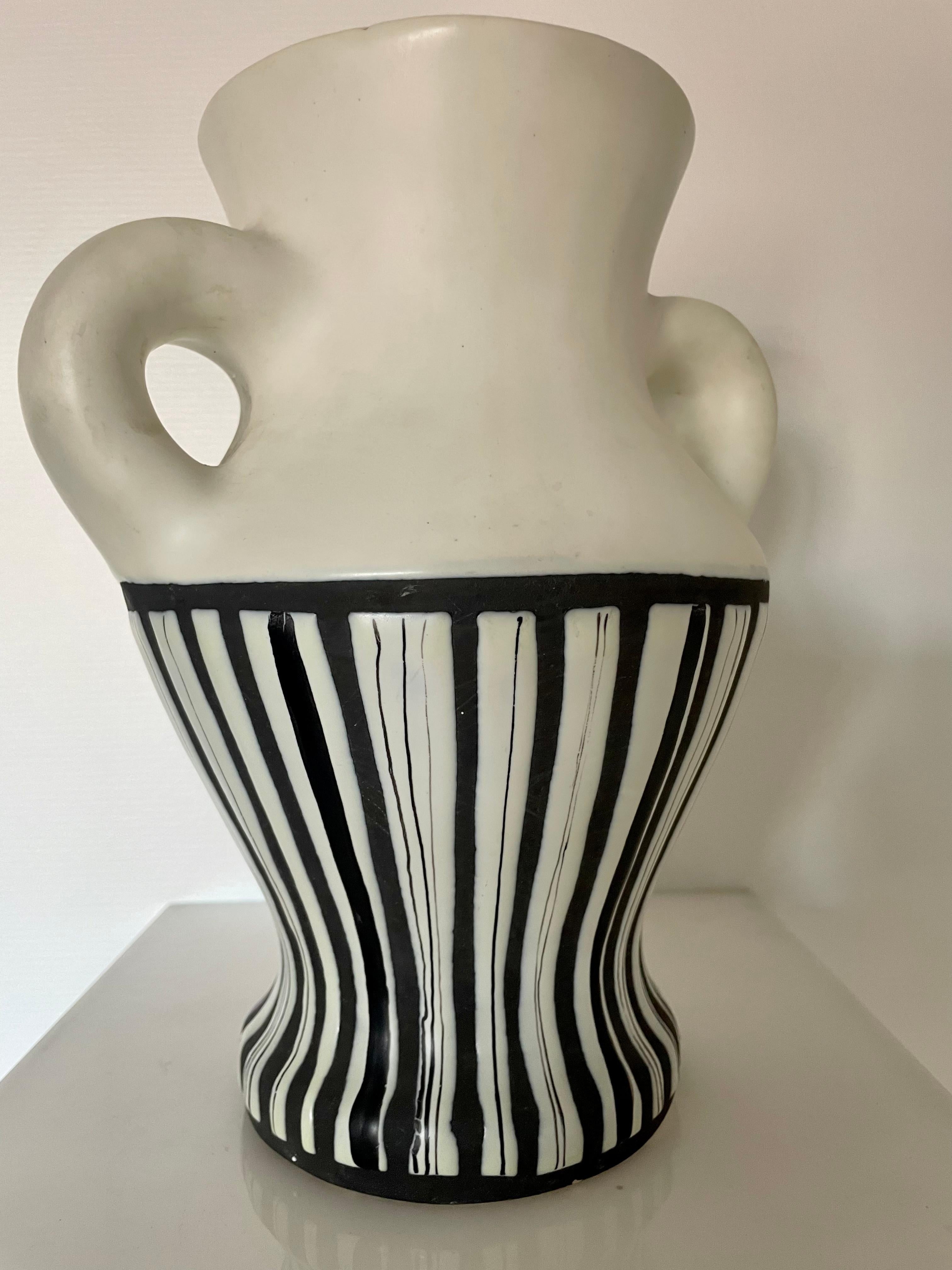 French Ceramic Vase by Roger Capron