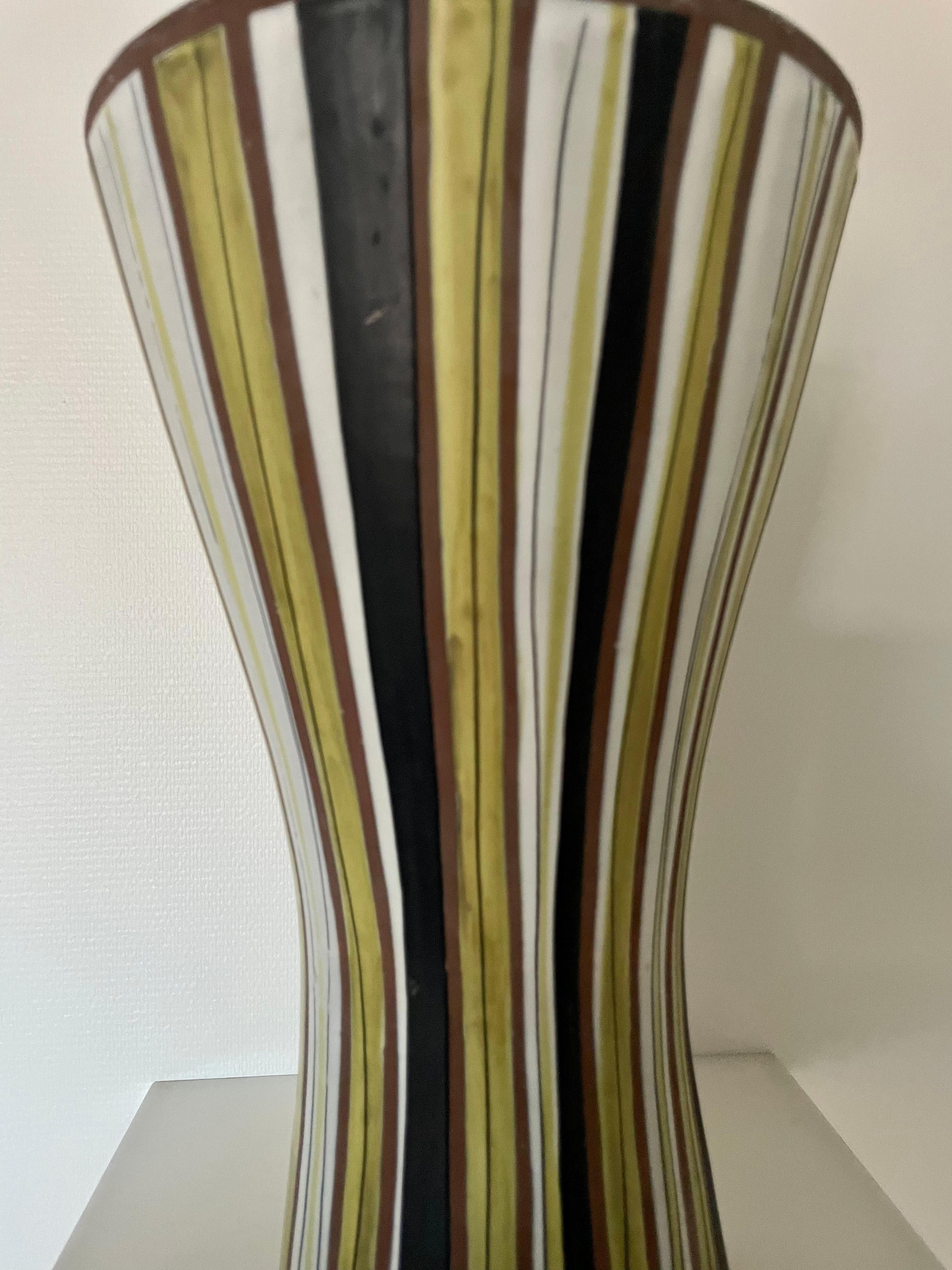 20ième siècle Vase en céramique de Roger Capron en vente
