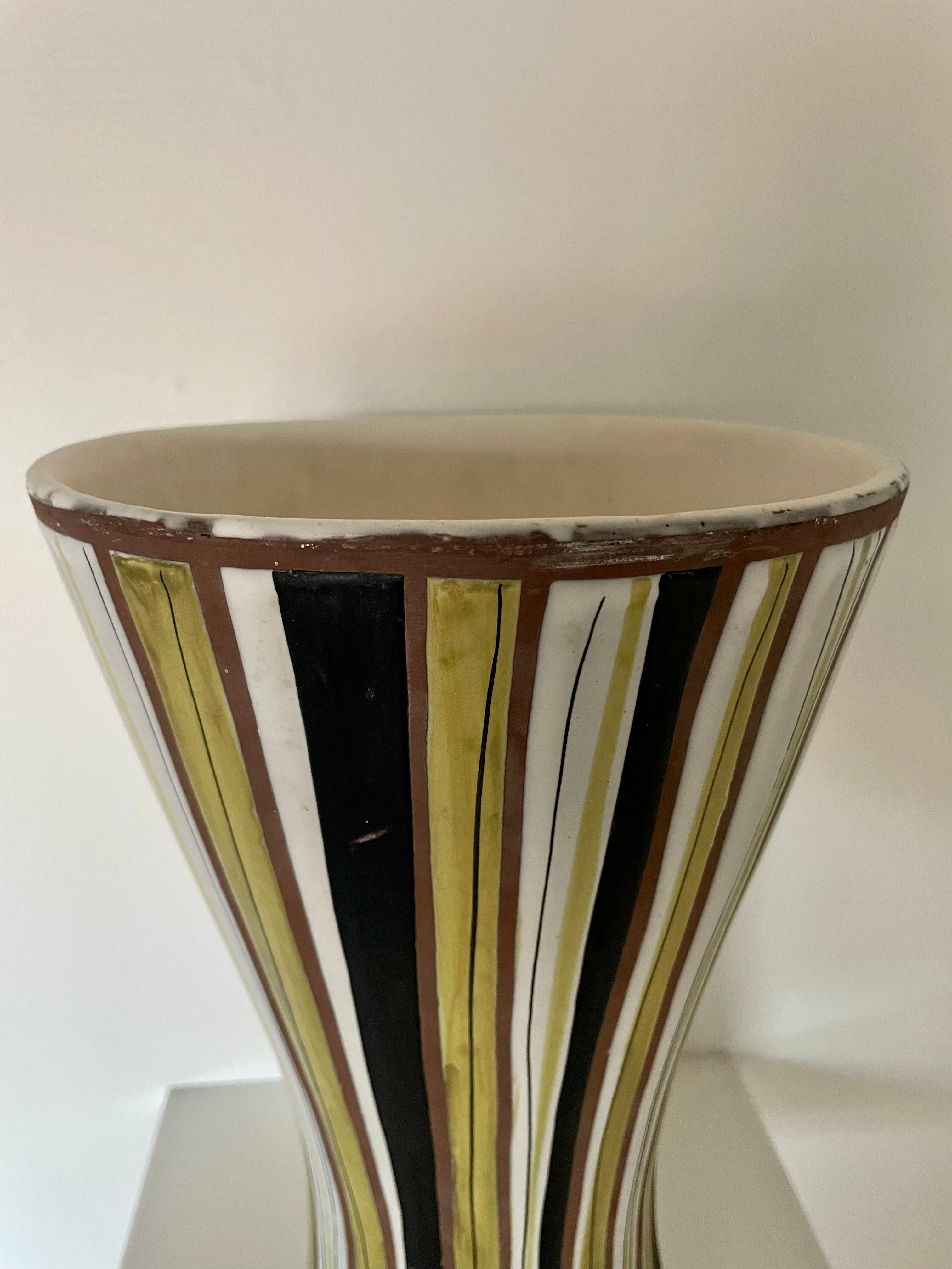 20th Century Ceramic Vase by Roger Capron For Sale