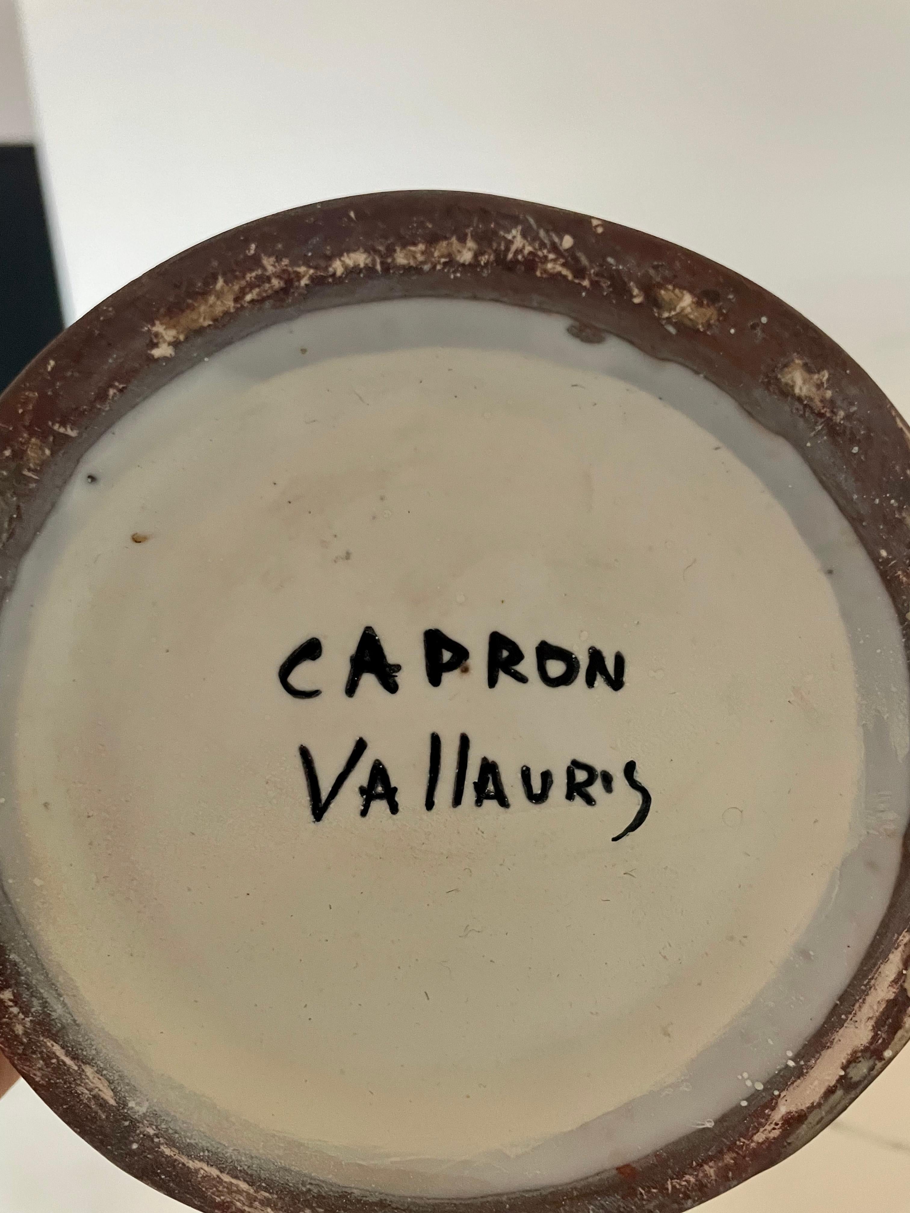 Ceramic Vase by Roger Capron For Sale 1
