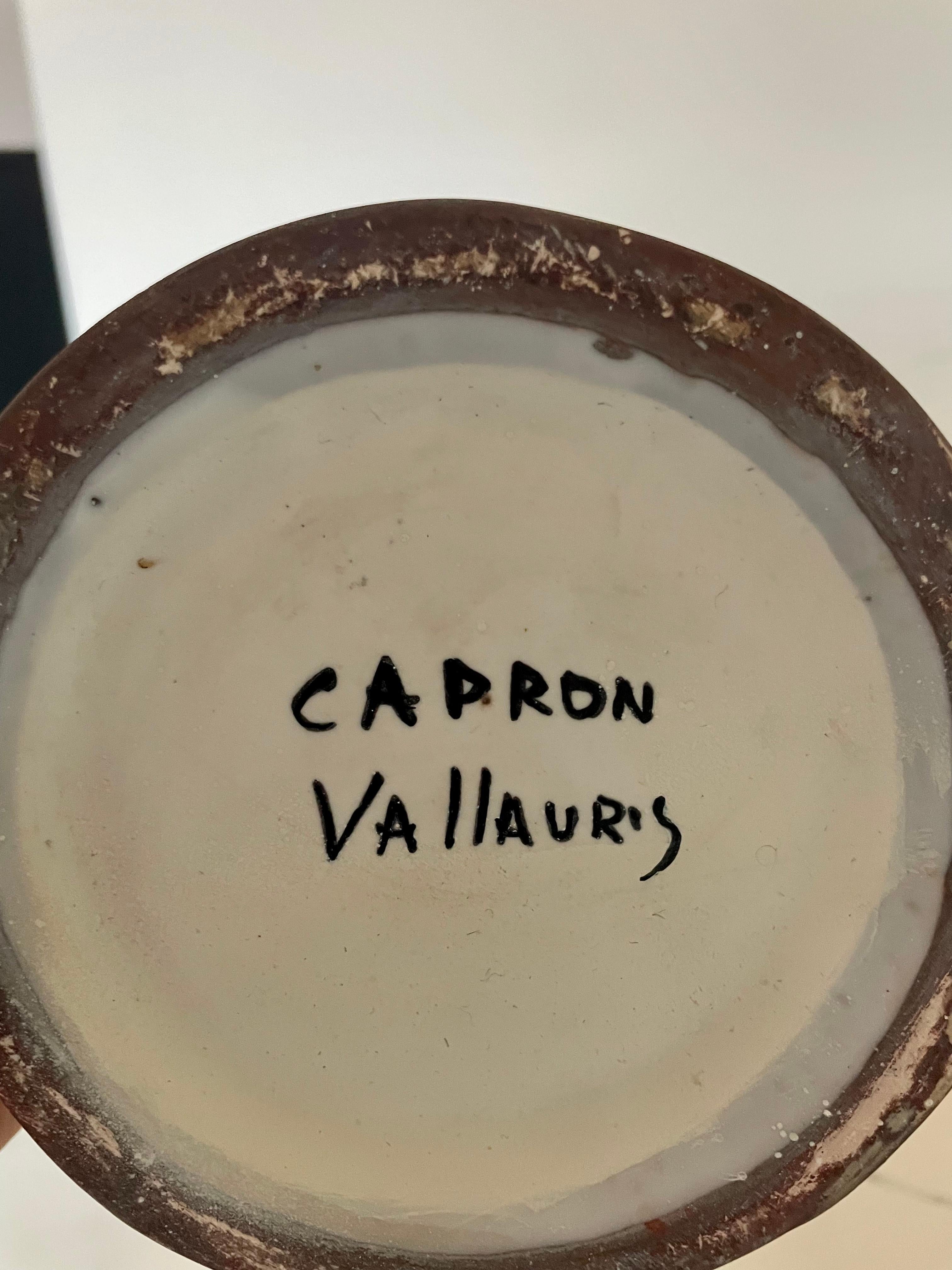 20th Century Ceramic Vase by Roger Capron For Sale