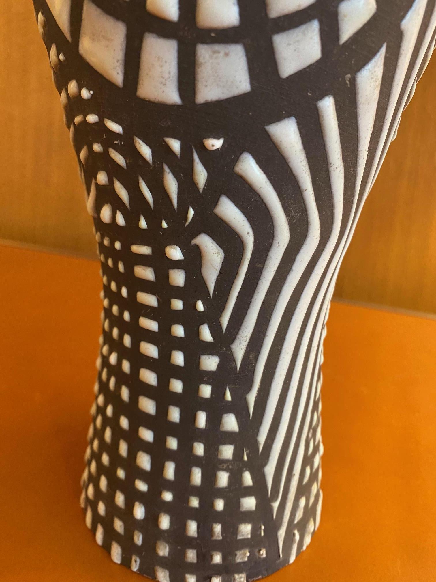 Ceramic vase by Roger Capron, France, 1950s
Signed Capron Vallauris.