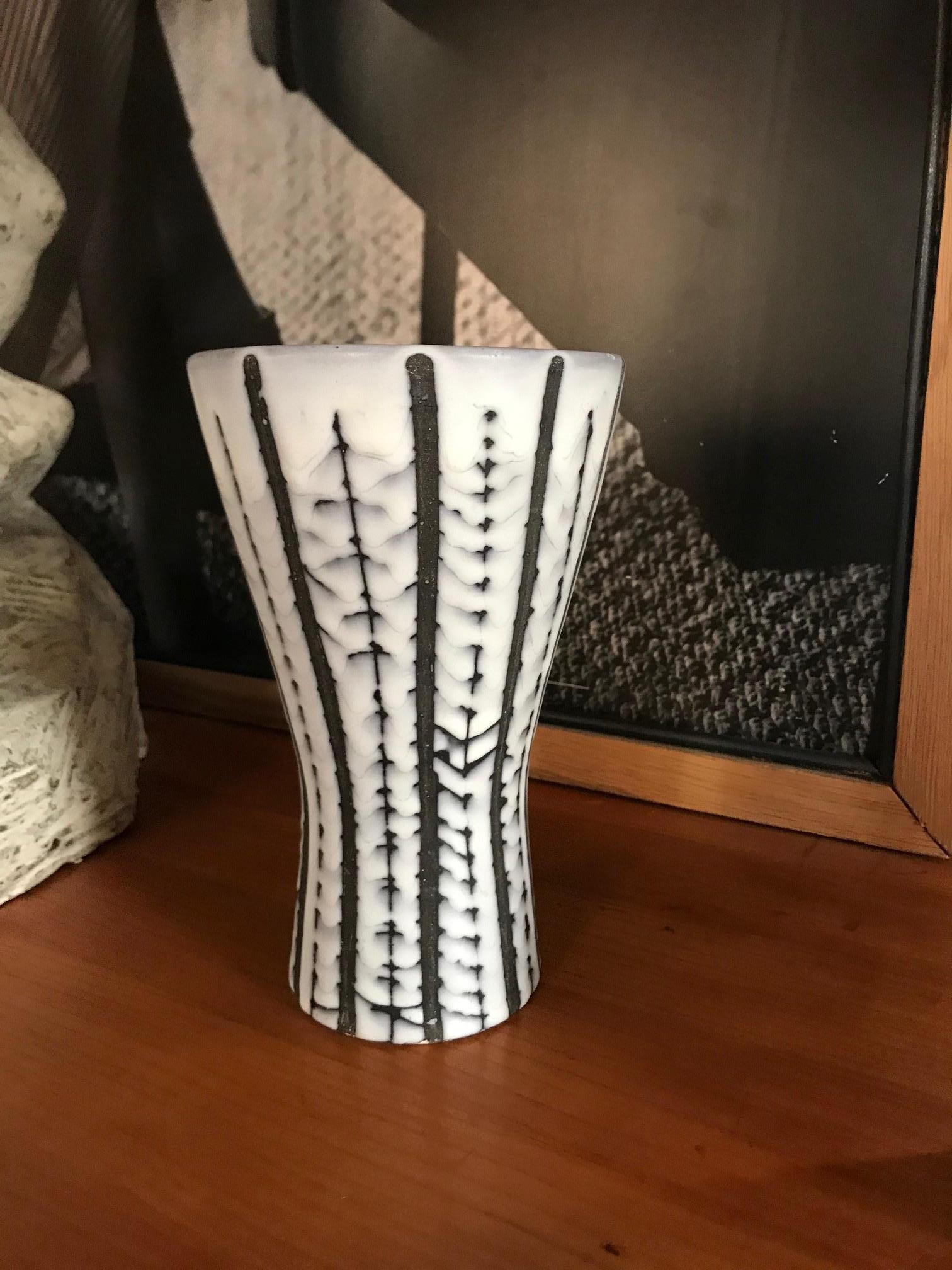 French Ceramic Vase by Roger Capron, France, 1950s