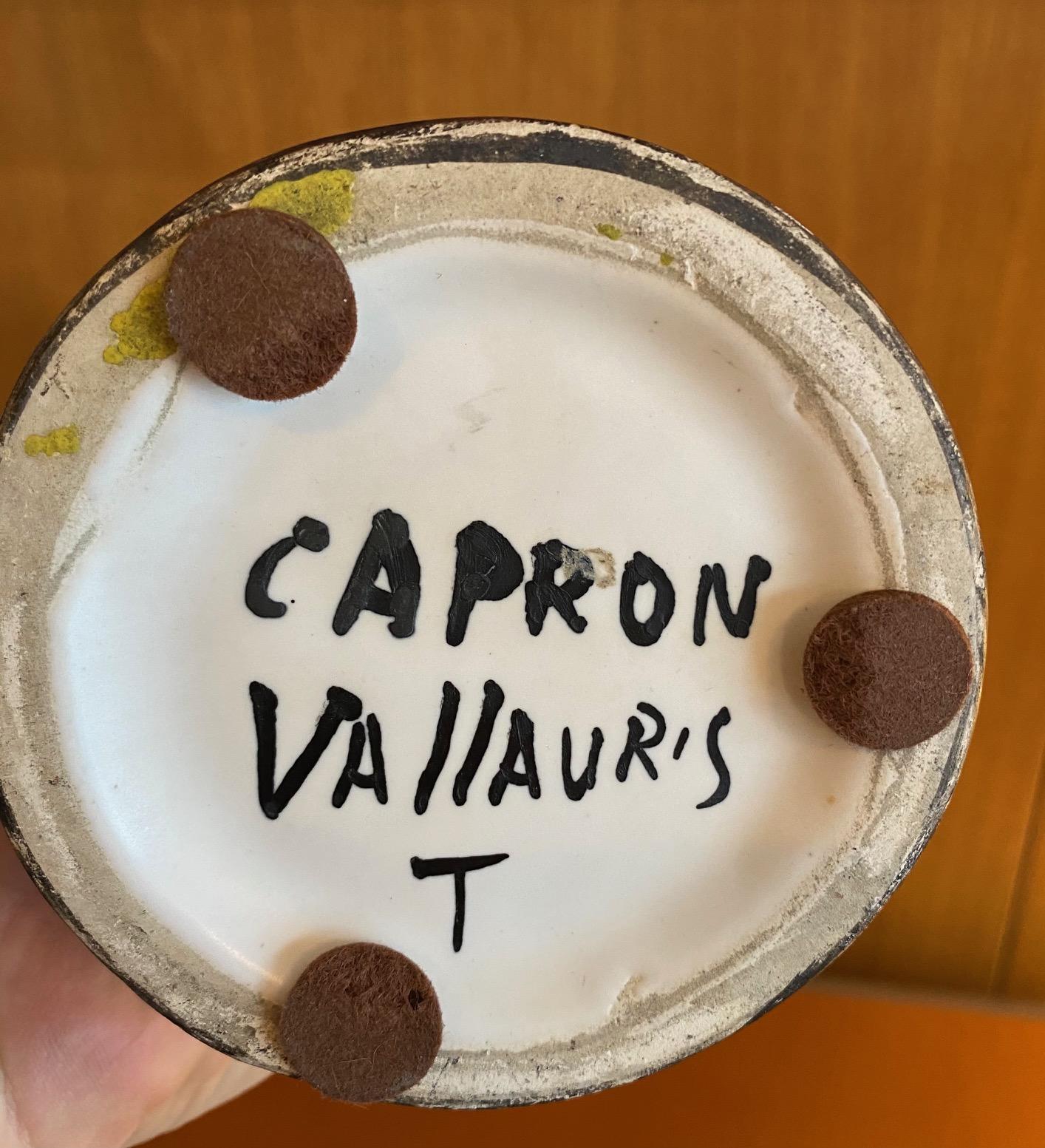 Vaso in ceramica di Roger Capron, Francia, anni '60 In condizioni buone a Paris, FR