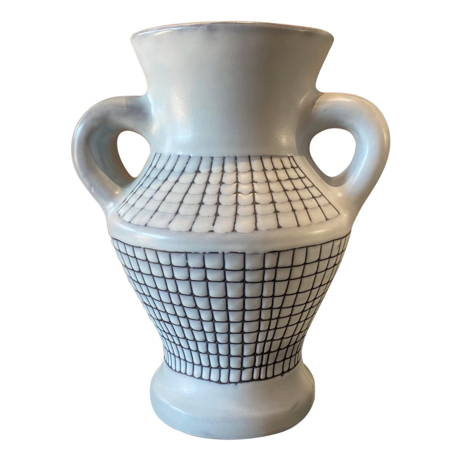 Keramikvase von Roger Capron, Frankreich, 1960er Jahre