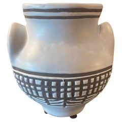 Keramikvase von Roger Capron, Vallauris, Frankreich, 1950er Jahre