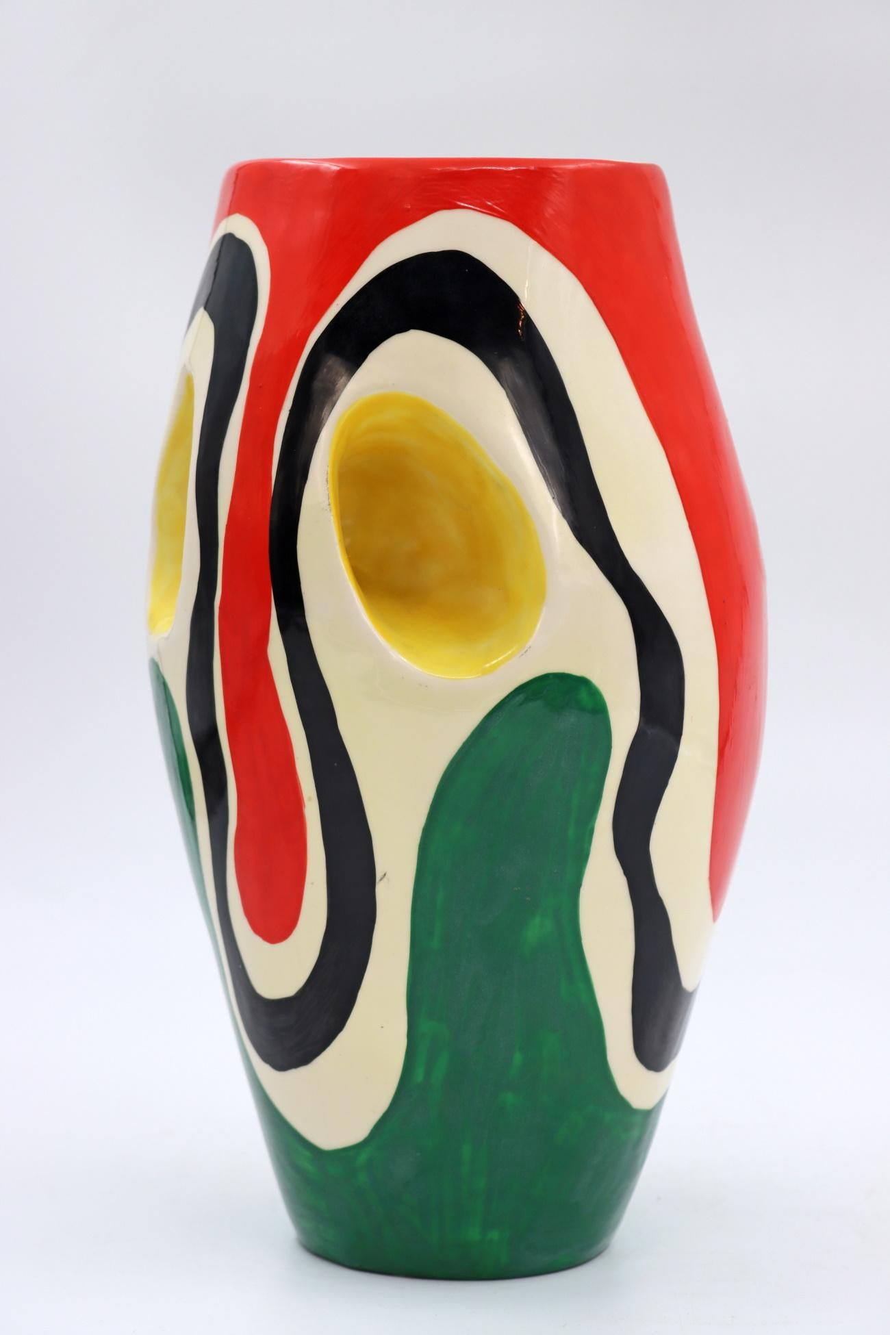 Ceramic Vase by Roland Brice and Biot In Good Condition In Saint-Ouen, FR
