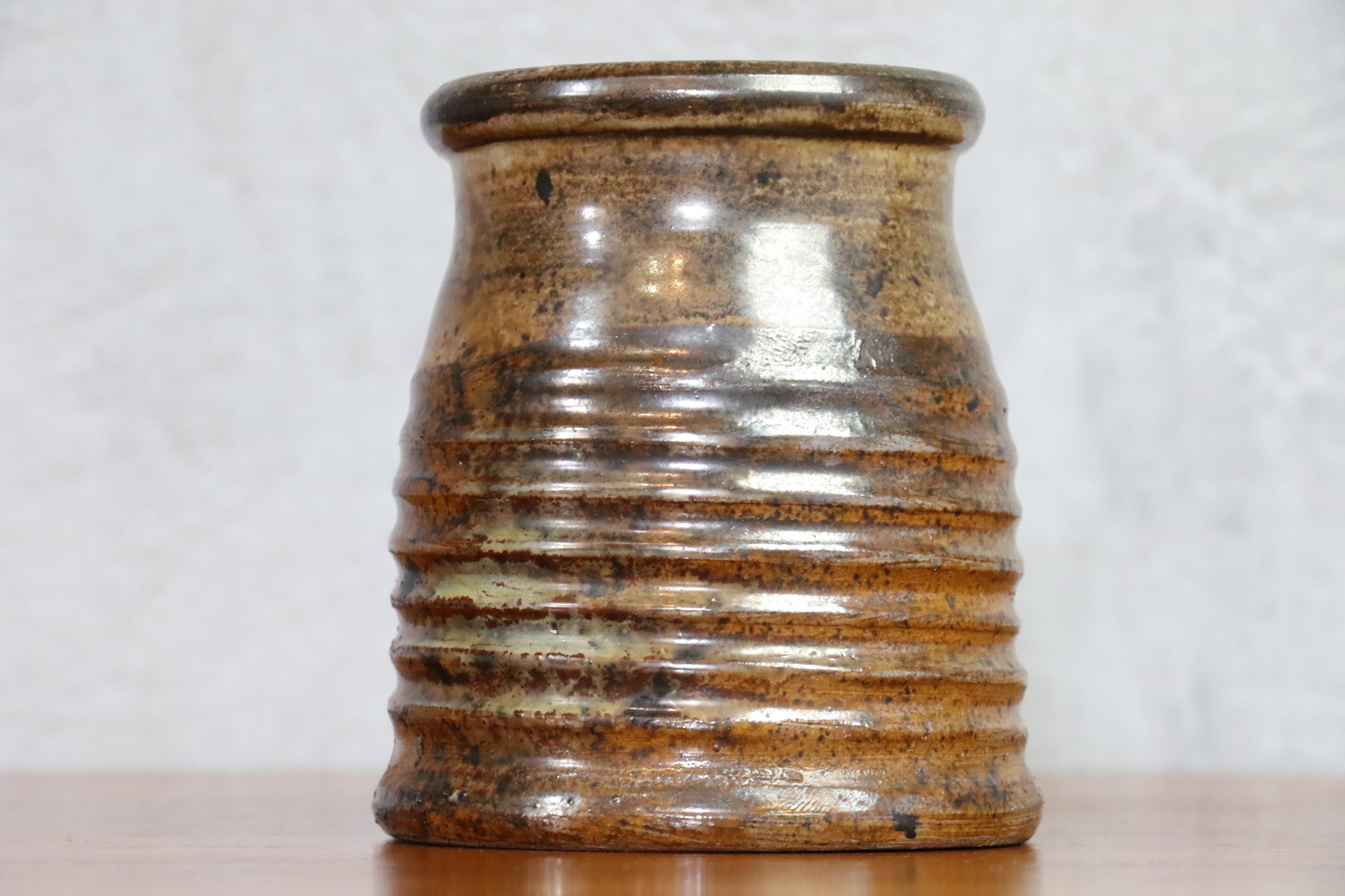 Ceramic Vase by Roland Zobel — France, circa 1970, era Ruelland, Capron