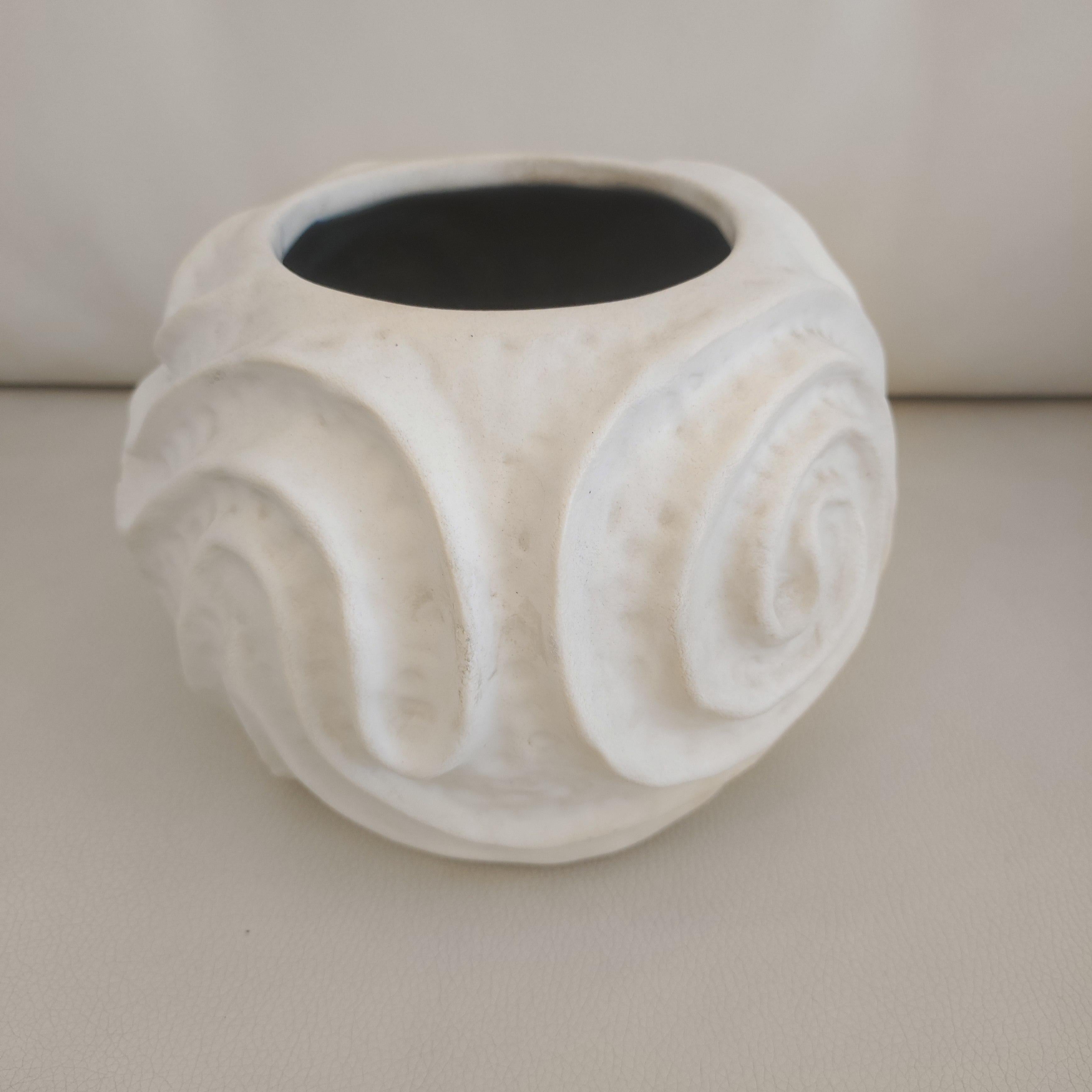 Ceramic Vase by Santiago, Signed, circa 1990 1