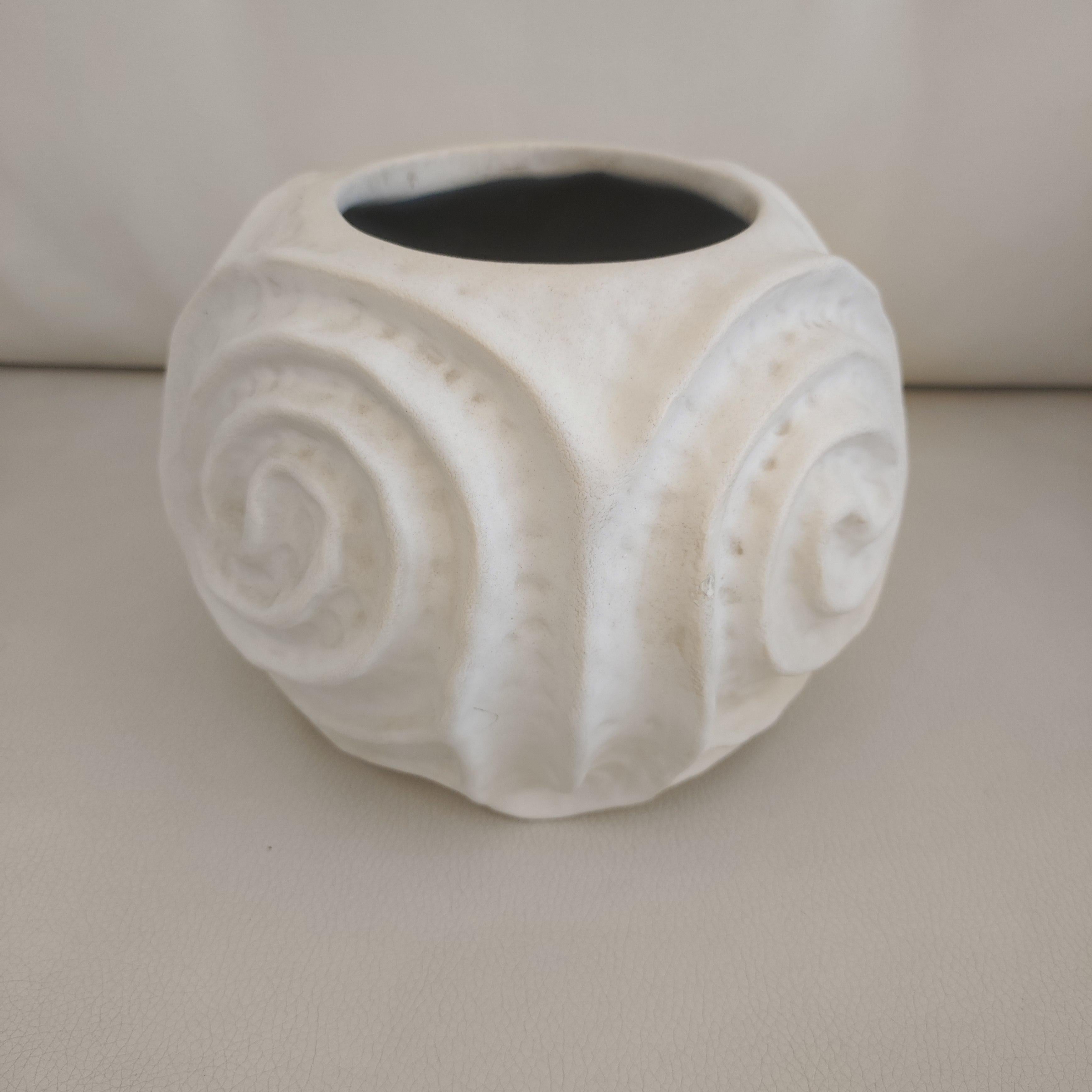 Ceramic Vase by Santiago, Signed, circa 1990 2