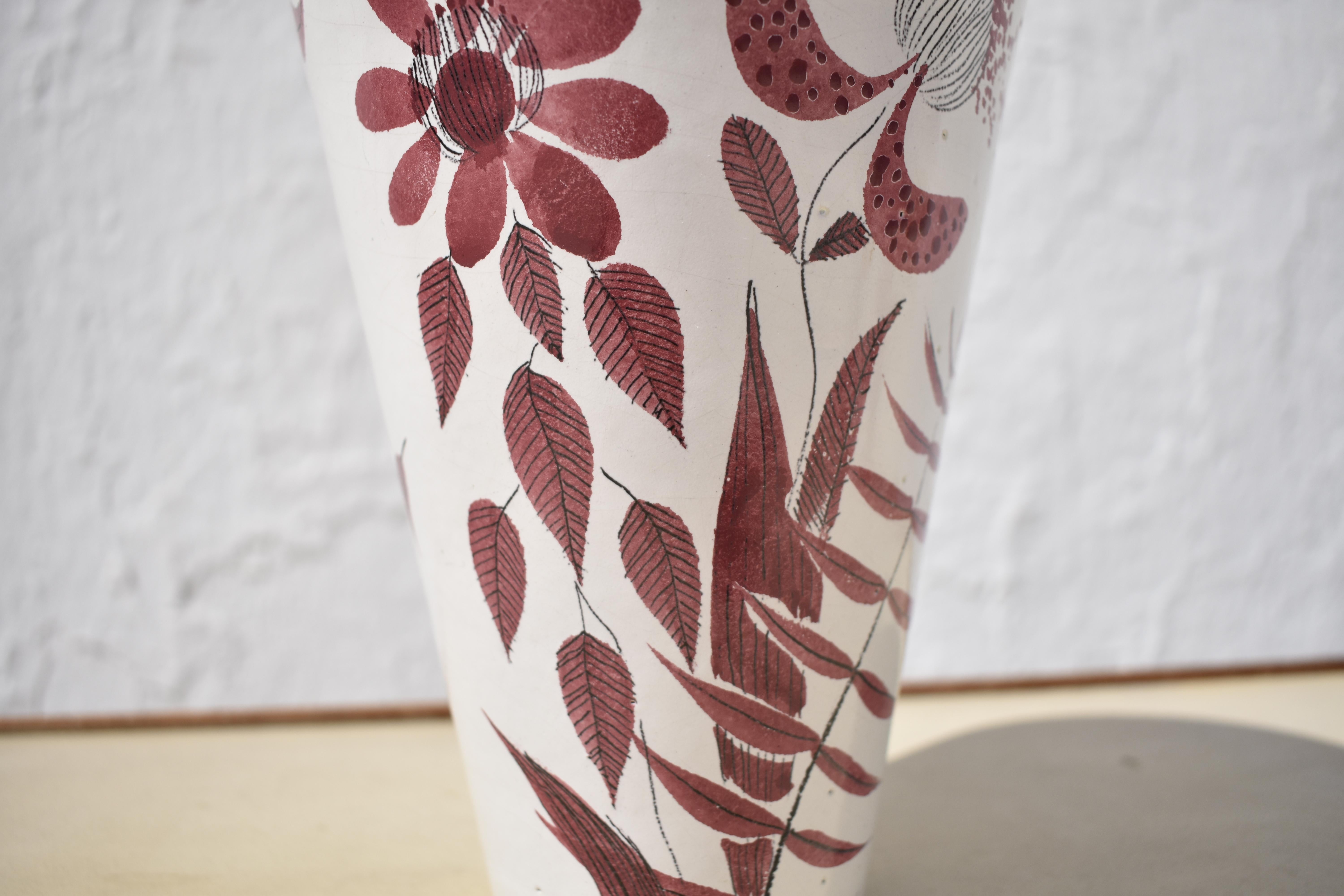 Suédois Vase en céramique de Stig Lindberg pour Gustavsberg en vente