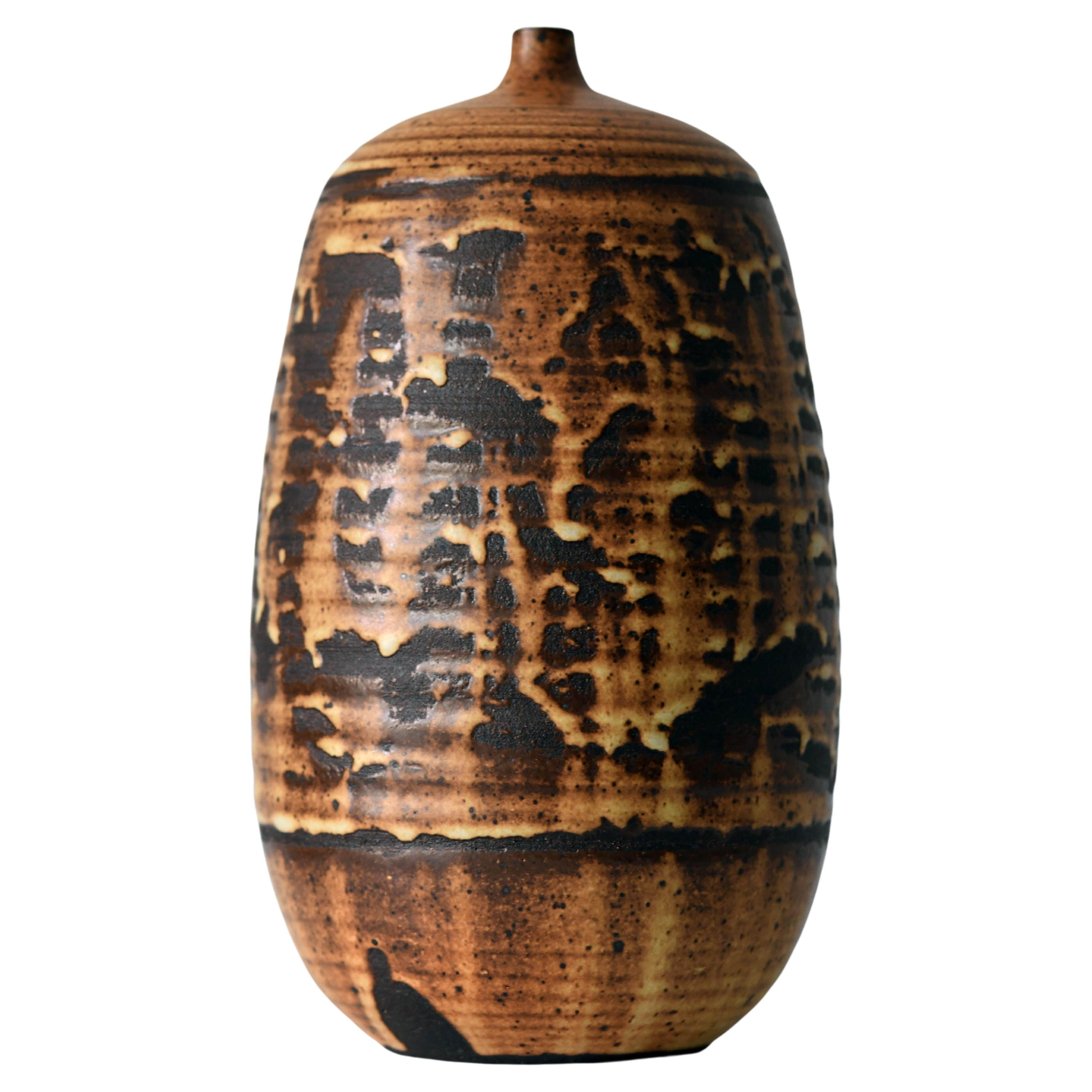 Ceramic Vase by Tim Keenan For Sale