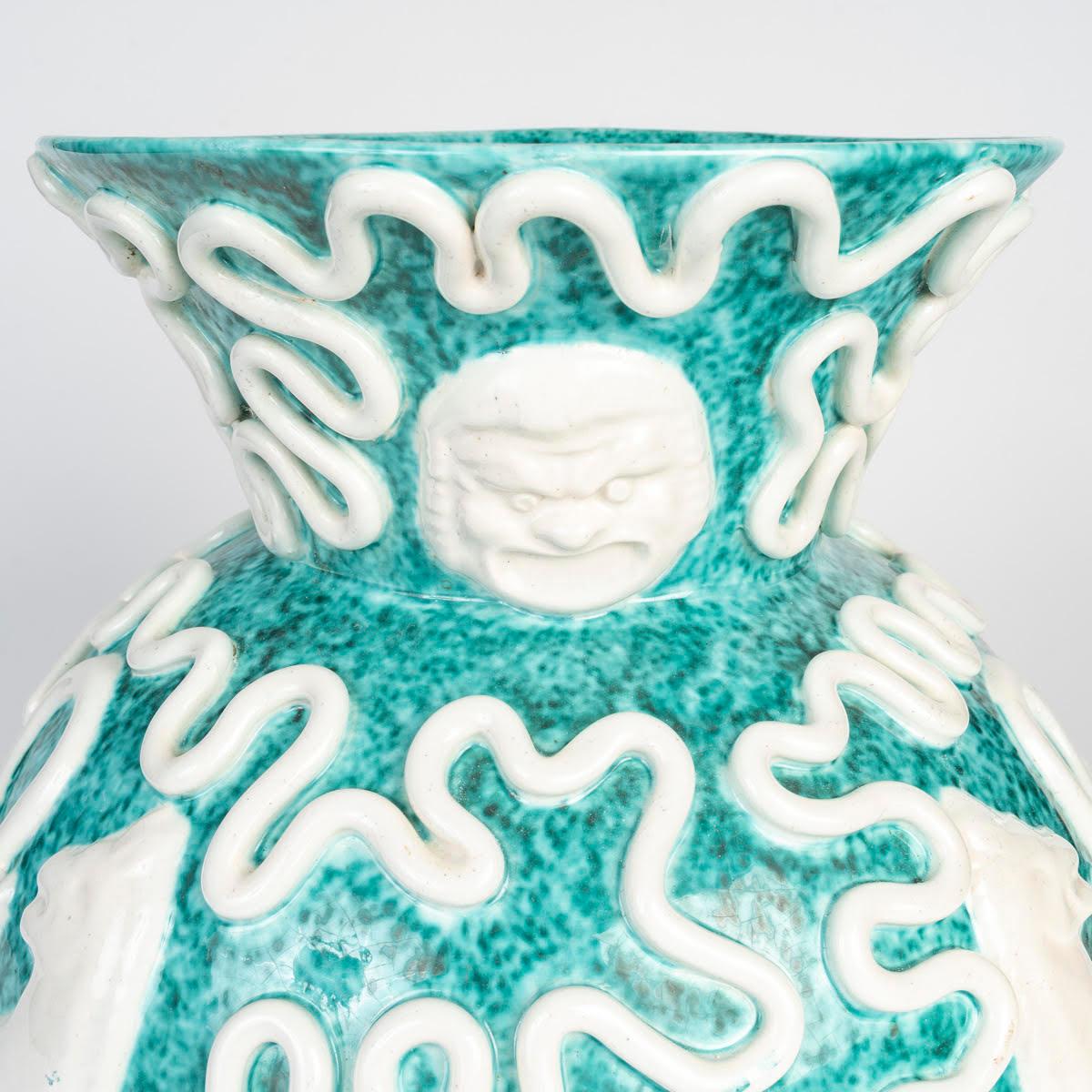 Vaso in ceramica, 1950-1960 circa. In condizioni buone in vendita a Saint-Ouen, FR