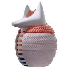 Ceramic Vase / Container - Animalità Loricato by Elena Salmistraro for Bosa
