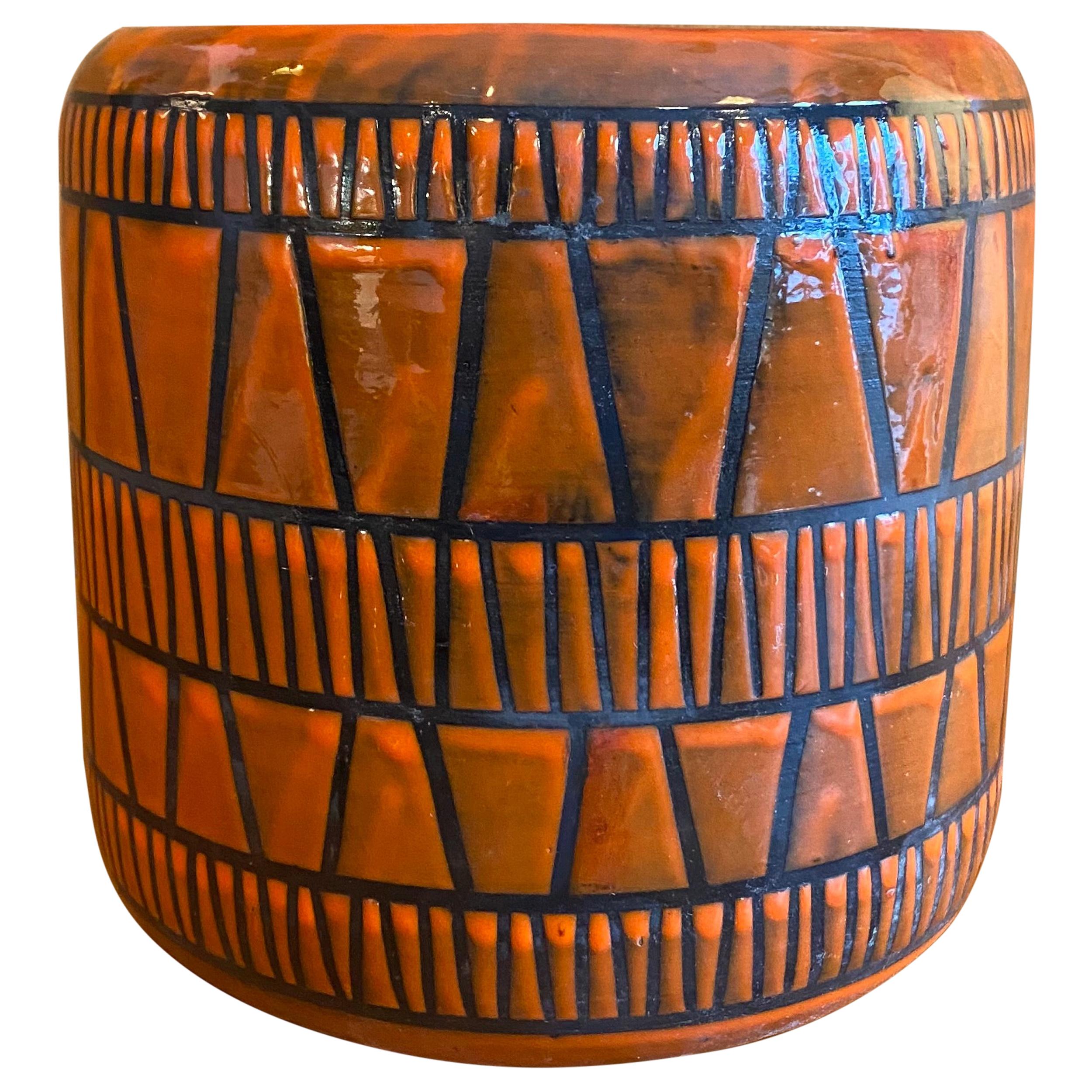 Keramische Vase / Blumentöpfe von Roger Capron, Frankreich, 1960er Jahre