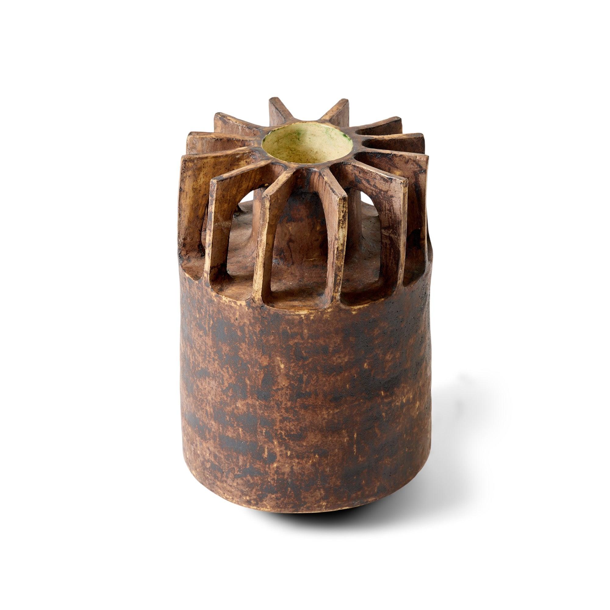 Vaso in ceramica di Beatrice Roux In condizioni ottime in vendita a Sagaponack, NY