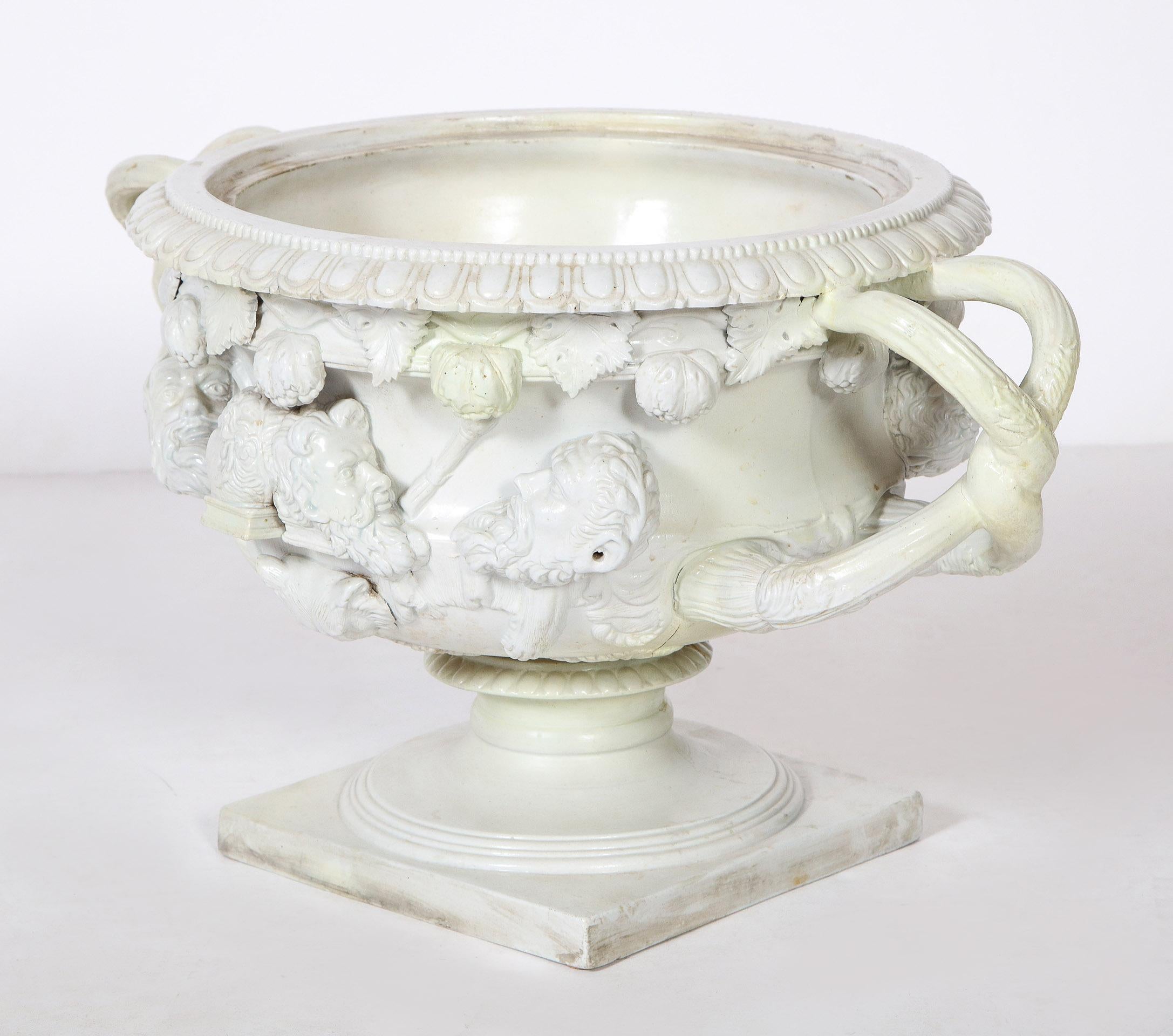 Ceramic Vase In Fair Condition For Sale In New York, NY