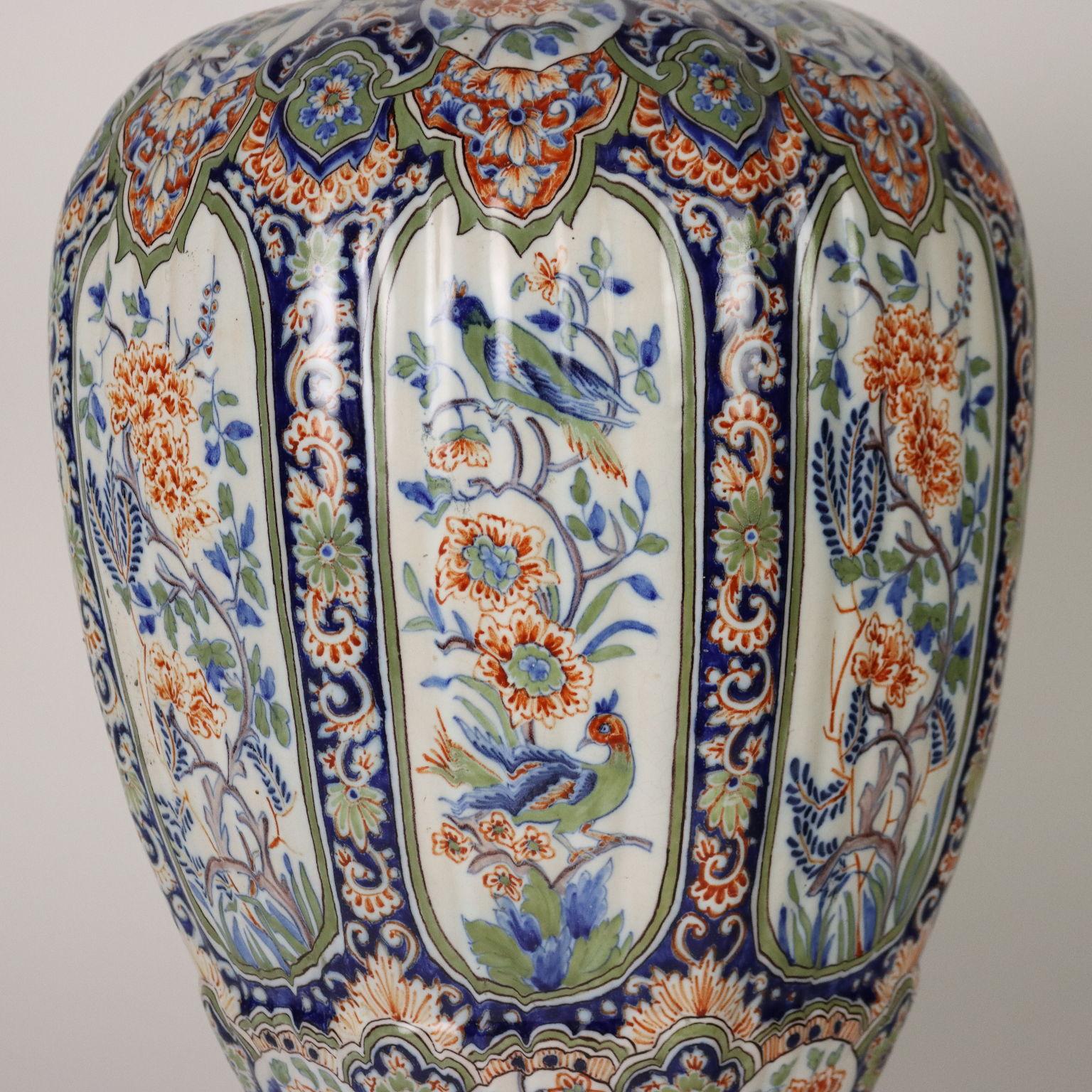 French Ceramic Vase, France, 1920s For Sale