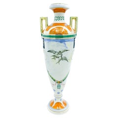 Keramikvase aus Colonnata in der Toskana aus den 1930er Jahren