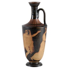 Keramikvase, Vase aus glasiertem Steinzeug, Ciboure Töpferei, Frankreich, um 1925