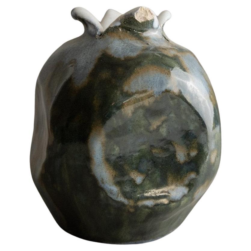 Ceramic Vase Handcraft in Italy Studio Ceramic, 70s For Sale