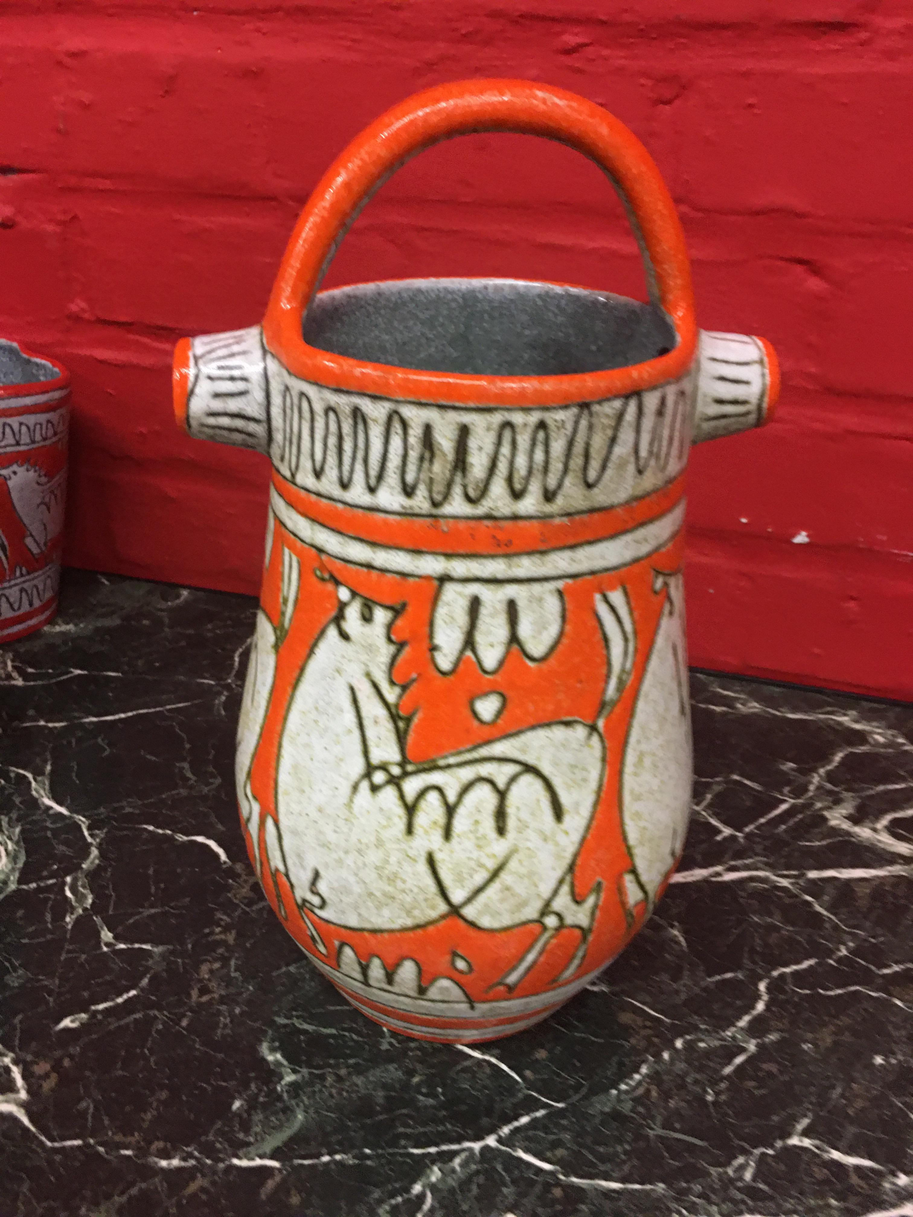 Ceramic Vase, Italy, circa 1950 For Sale 1
