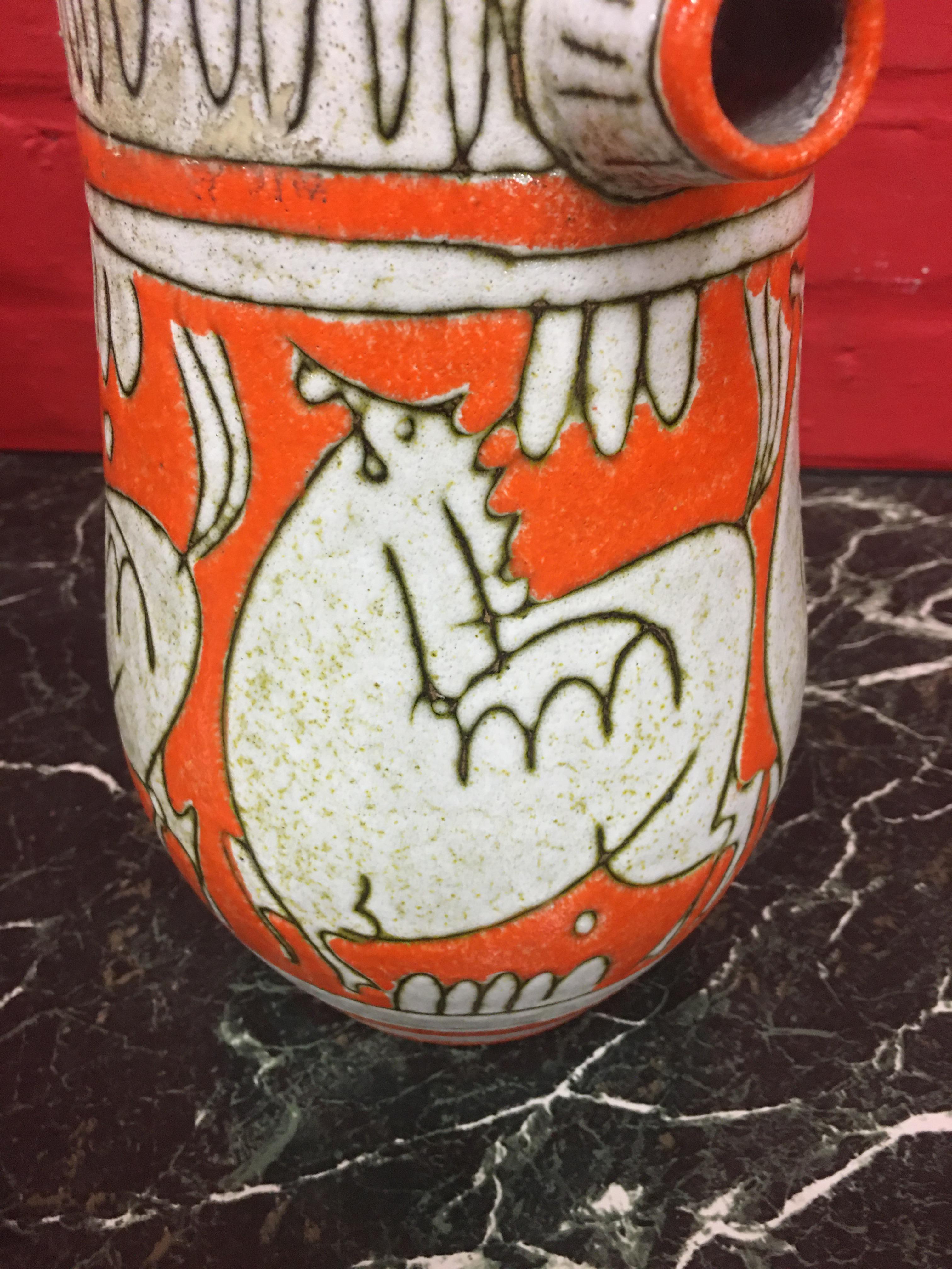 Ceramic Vase, Italy, circa 1950 For Sale 2