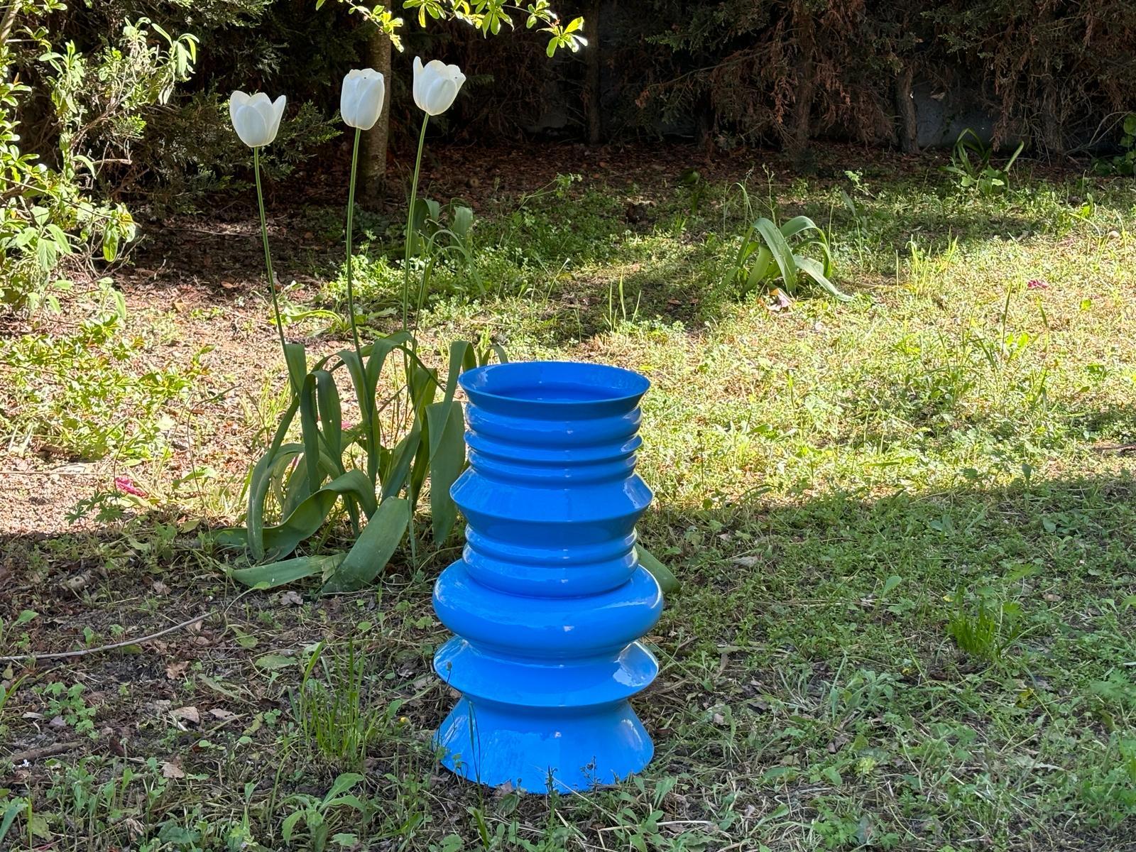 Vaso in ceramica Jaipur Model di Sergio Asti per Superego Editions In condizioni ottime in vendita a Milan, Italy