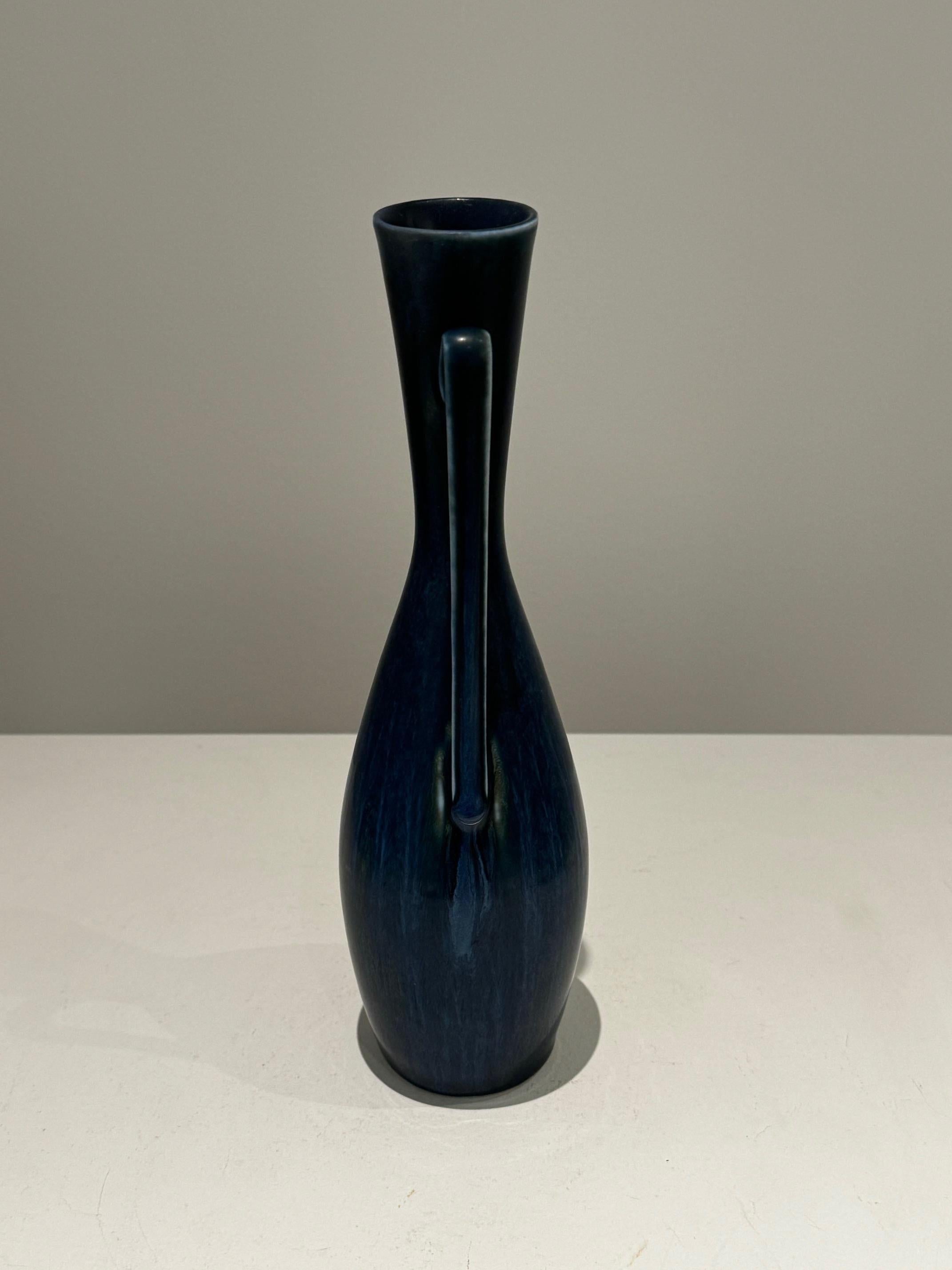 Ceramic Vase Jug by Gunnar Nylund, Rörstrand, Sweden, 1950s In Good Condition For Sale In Paris, FR