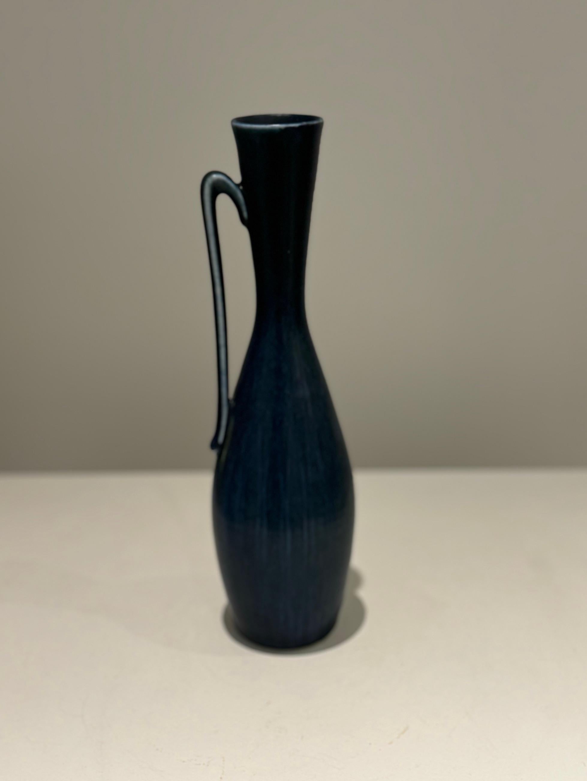Mid-20th Century Ceramic Vase Jug by Gunnar Nylund, Rörstrand, Sweden, 1950s For Sale