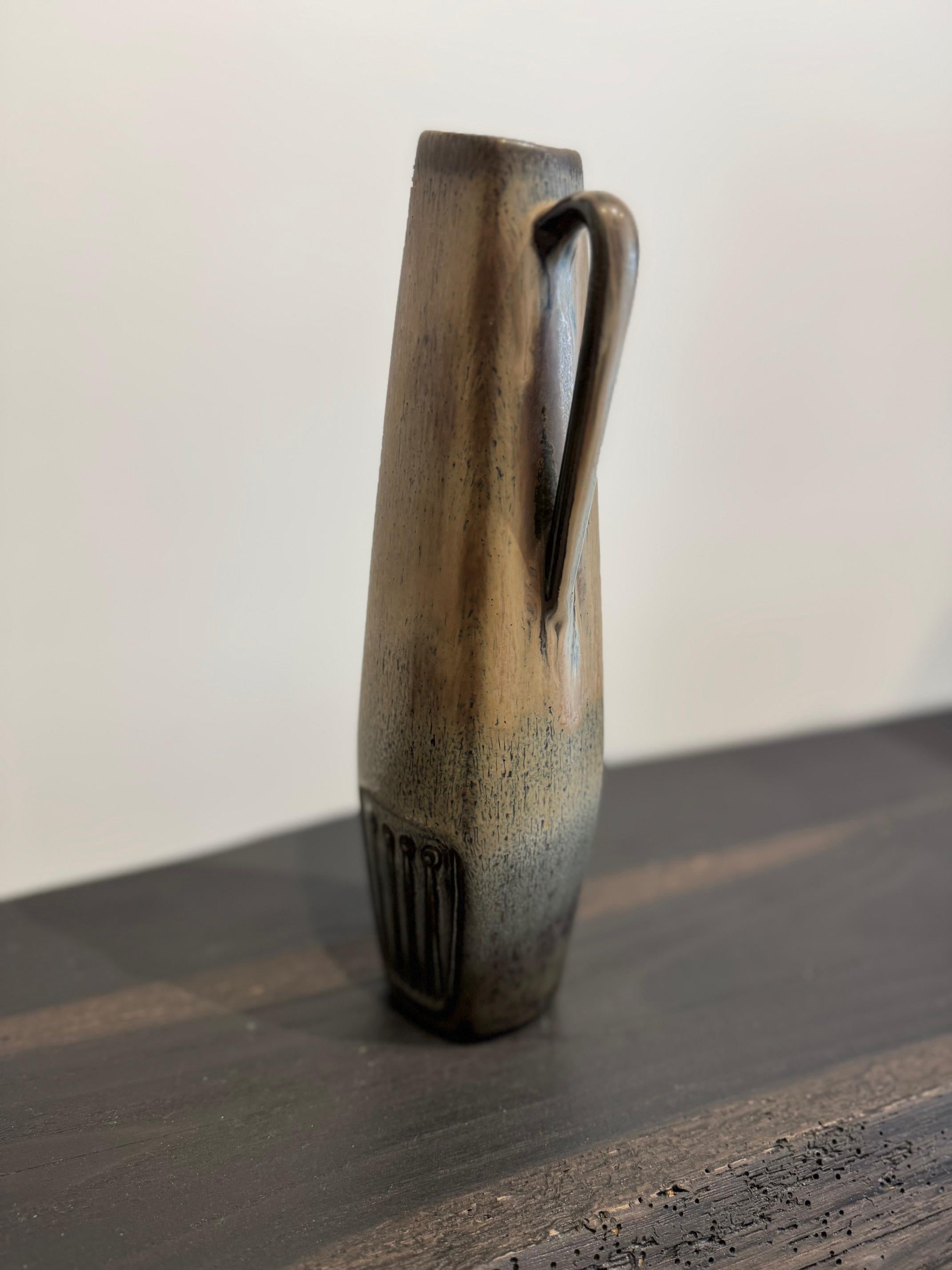 Ceramic Vase Jug by Gunnar Nylund, Rörstrand, Sweden, 1950s For Sale 4