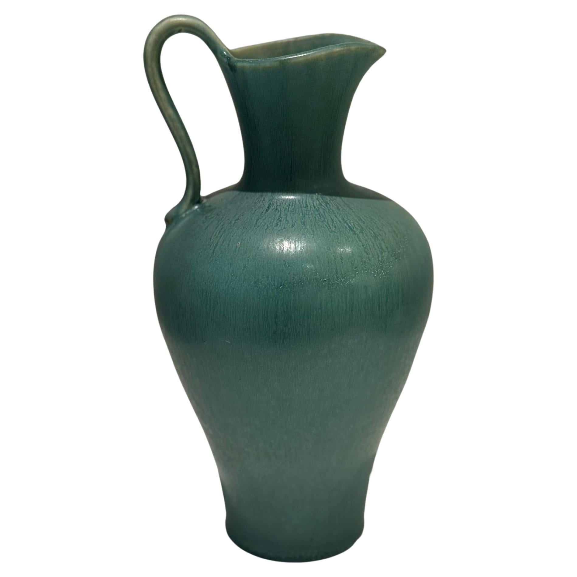 Ceramic Vase Jug by Gunnar Nylund, Rörstrand, Sweden, 1950s For Sale