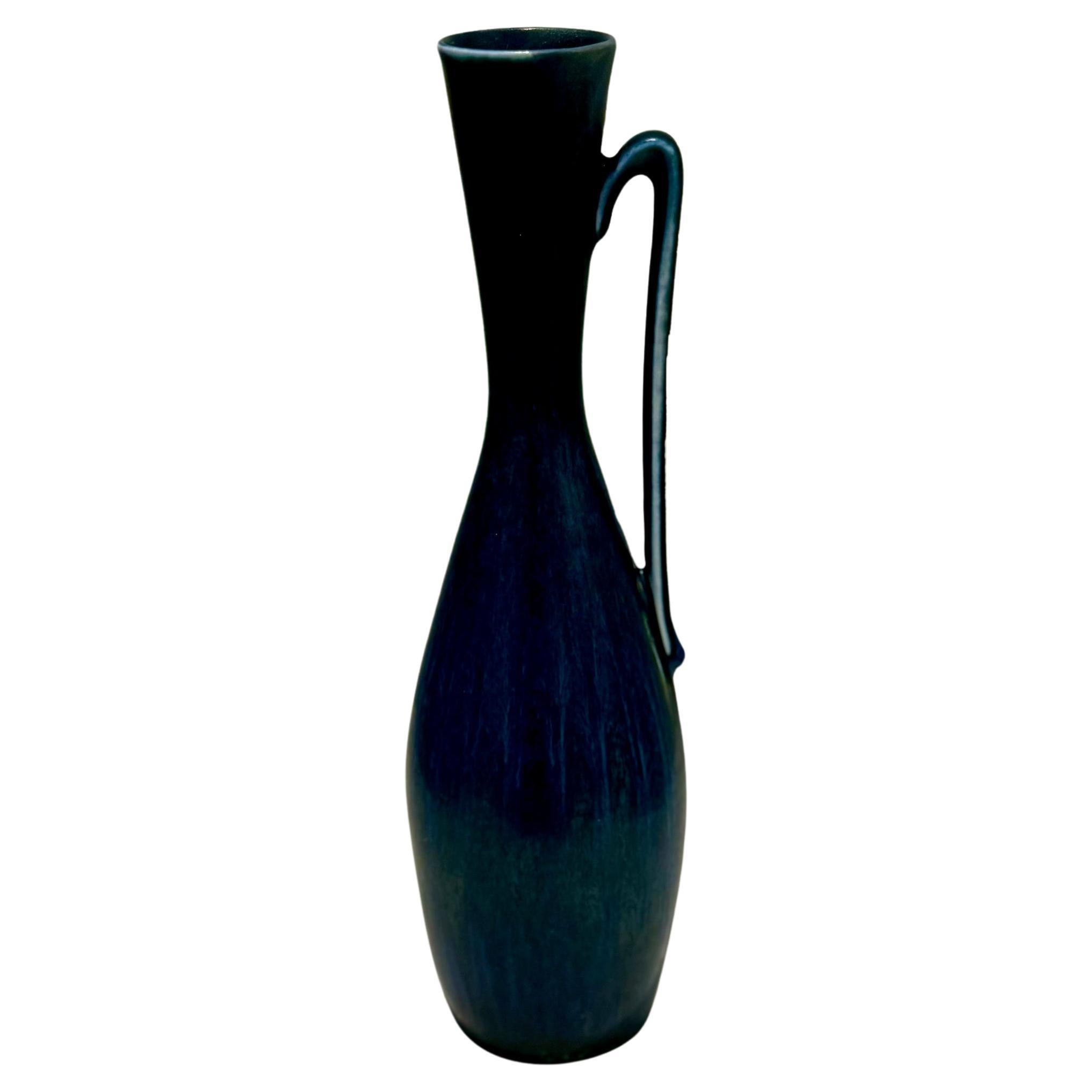 Brocca vaso in ceramica di Gunnar Nylund, Rörstrand, Svezia, anni '50
