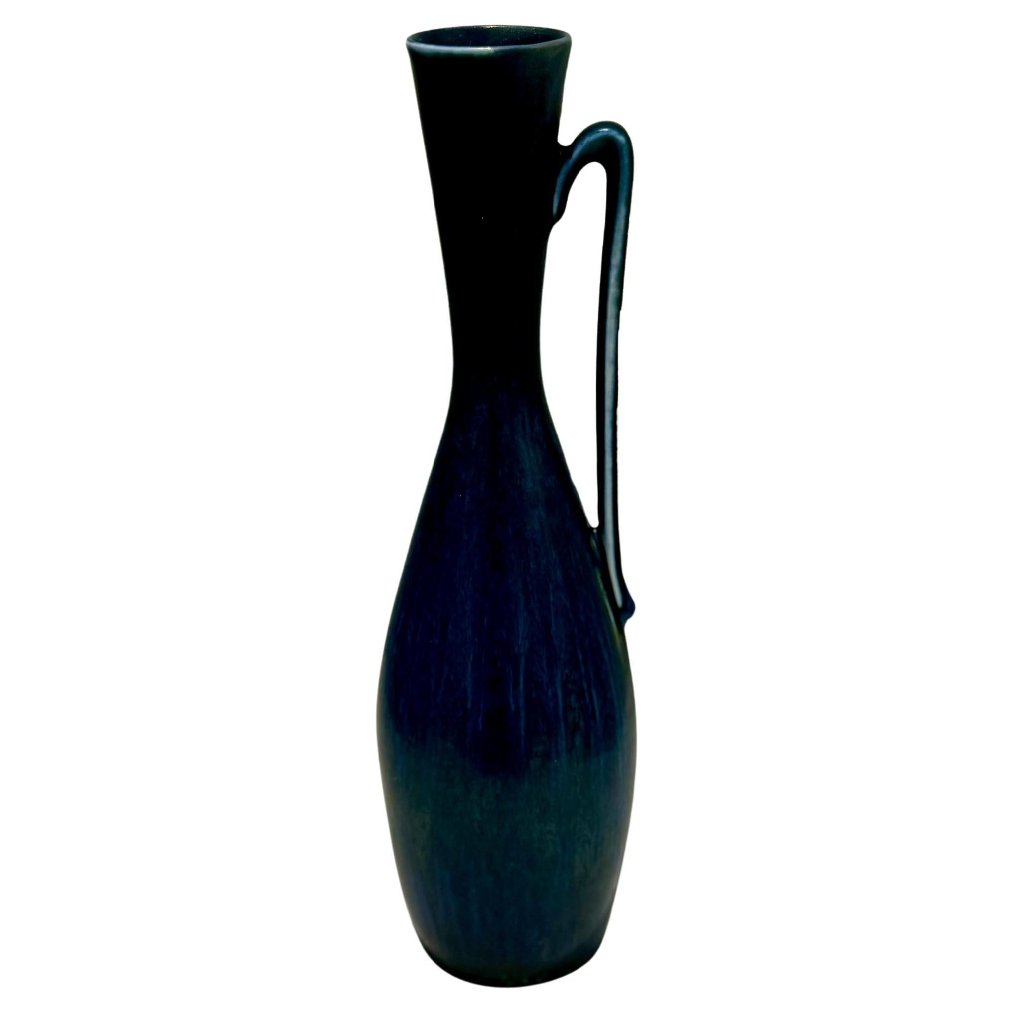 Vase cruche en céramique de Gunnar Nylund, Rörstrand, Suède, années 1950