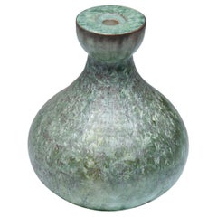 Vaso e base per lampada in ceramica con nuclei - Marius Bessone