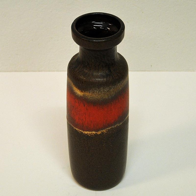 Grand Vase Vintage Scheurich W. Germany - Ancien - Poignée Cassée
