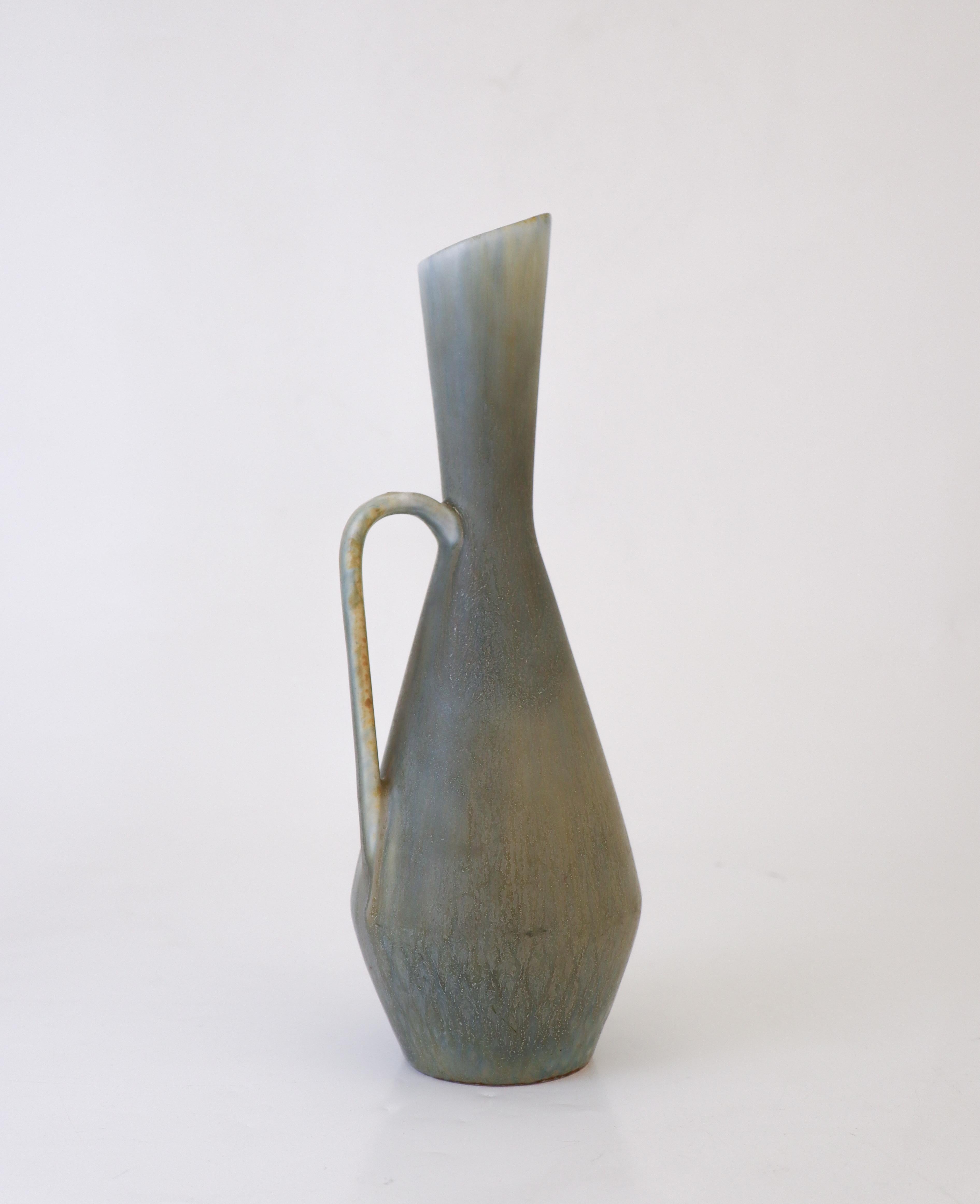Svedese Vaso in ceramica a smalto Carl-Harry Stålhane Rörstrand, metà del XX secolo in vendita