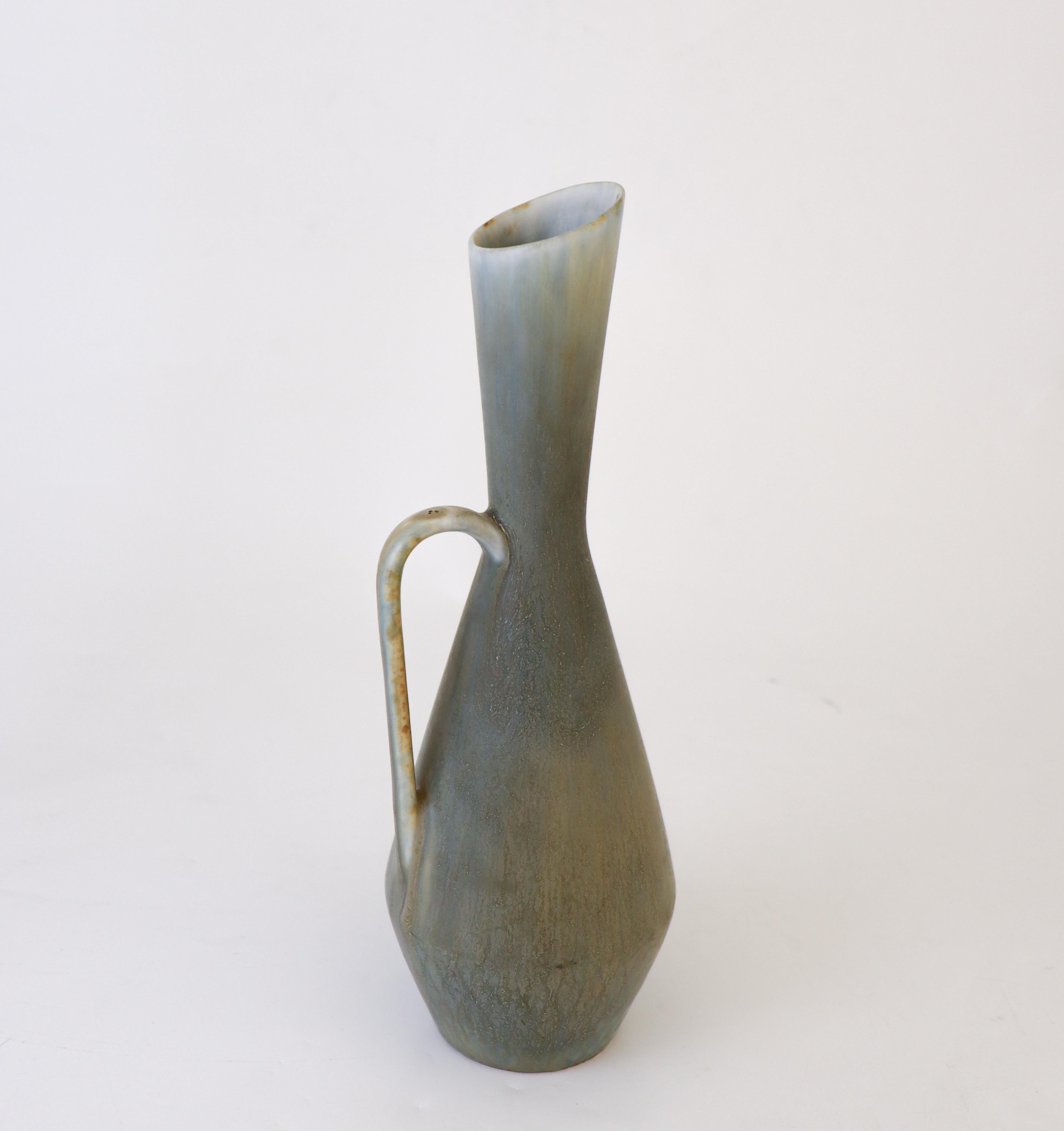 Smaltato Vaso in ceramica a smalto Carl-Harry Stålhane Rörstrand, metà del XX secolo in vendita