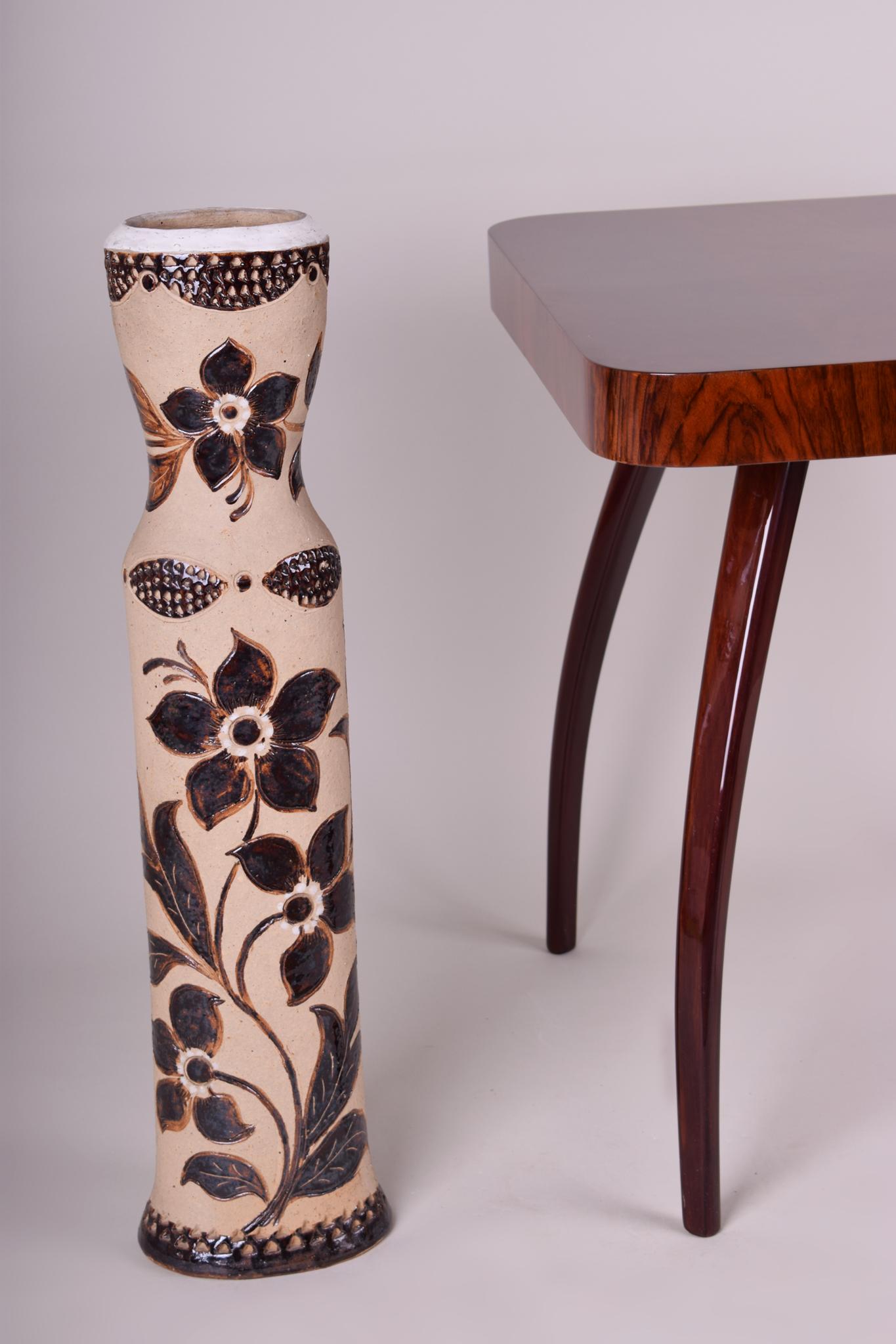Ceco Vaso di ceramica Made in Czechia, condizioni originali, anni '40 in vendita