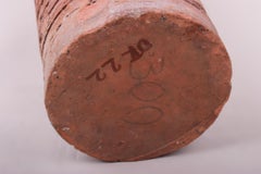 Vase en céramique fabriqué en Tchèque, état d'origine, milieu du siècle dernier