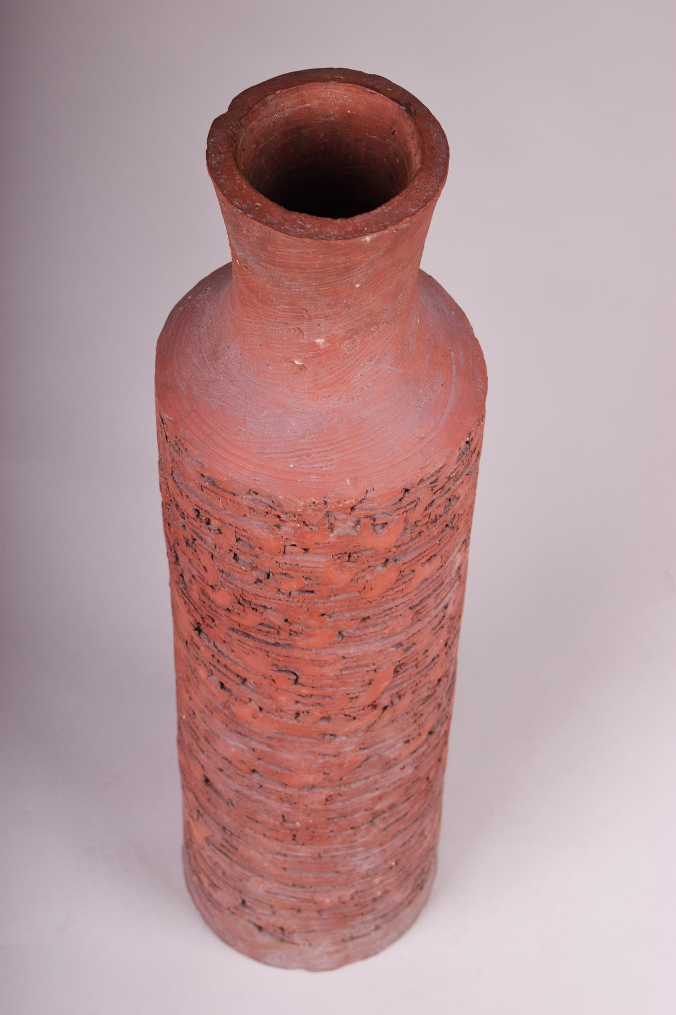 Keramikvase, hergestellt in Tschechien, Originalzustand, Mitte des Jahrhunderts im Angebot 1